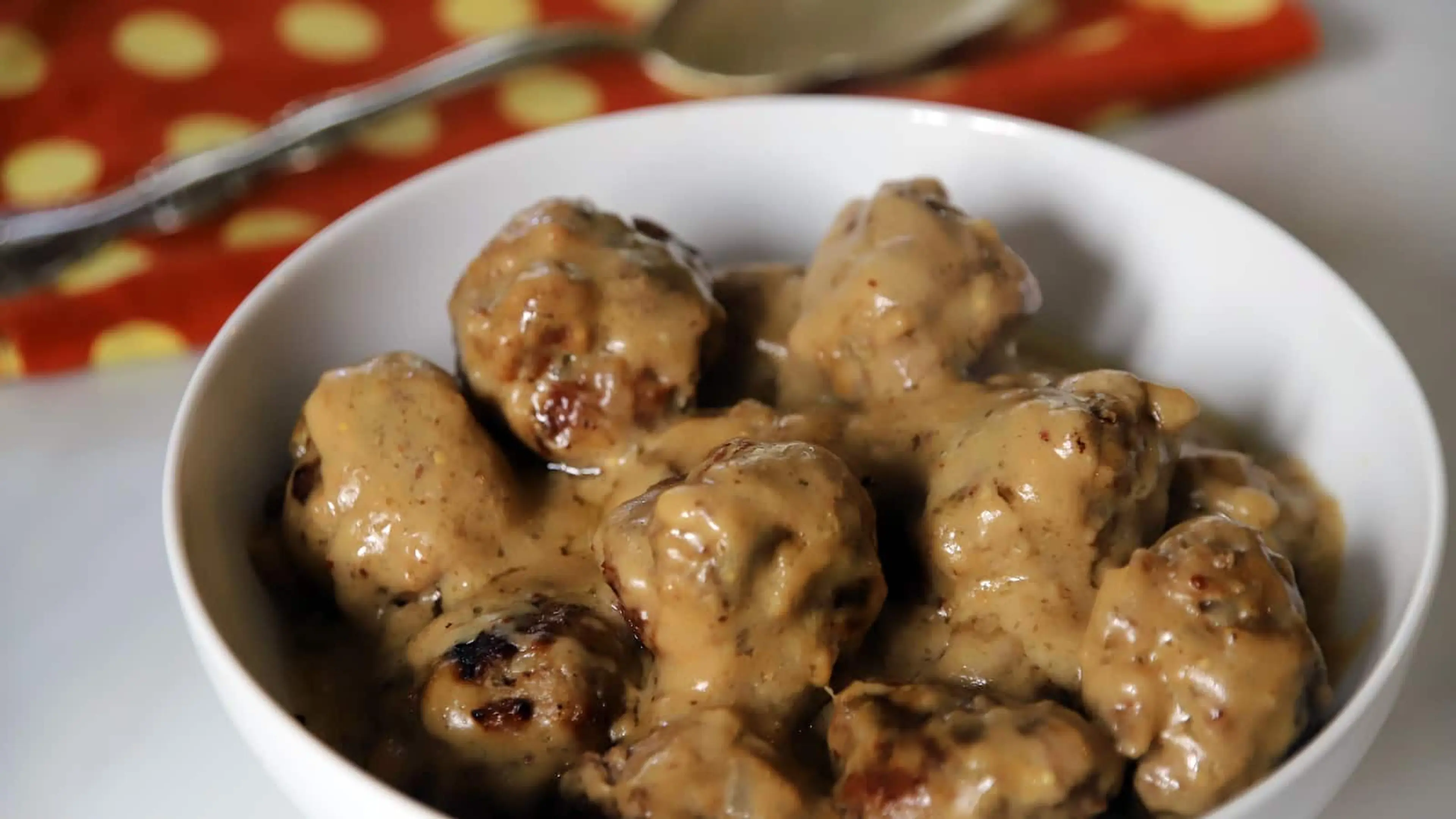 Ikea's Swedish Meatballs With Cream Sauce