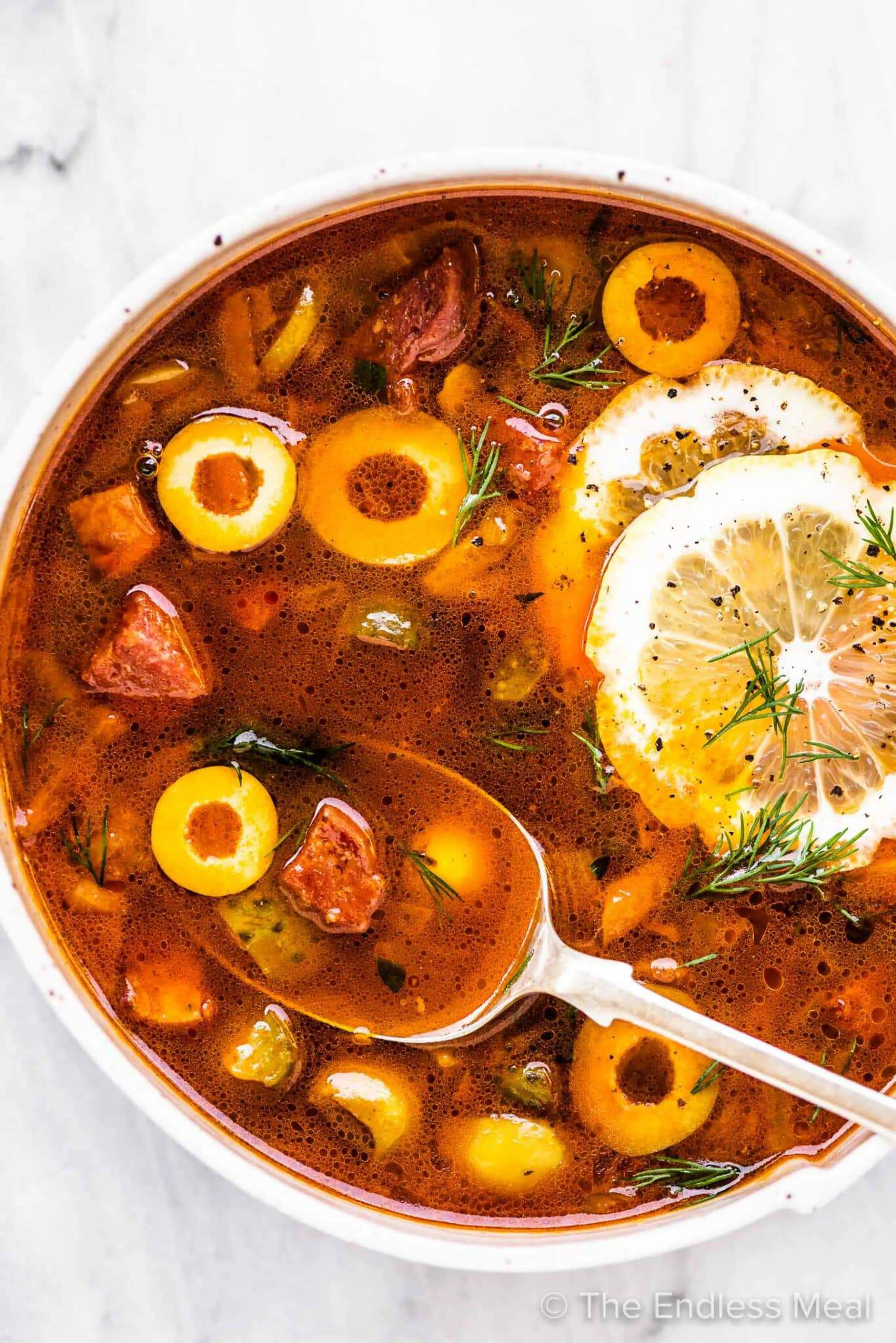 Solyanka Soup Recipe
