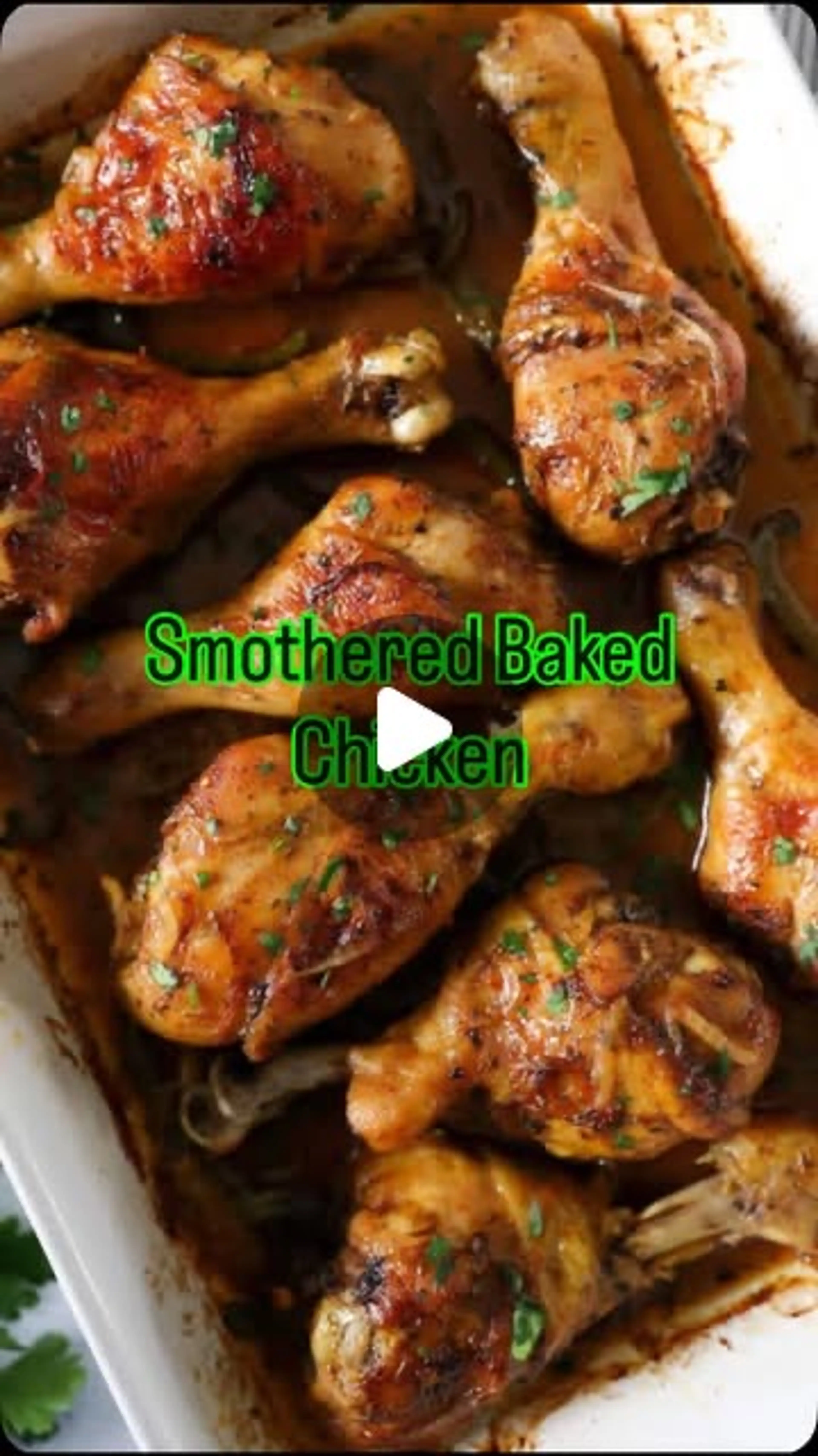 Smothered Baked Chicken Is One of My All Time Favorite Recip