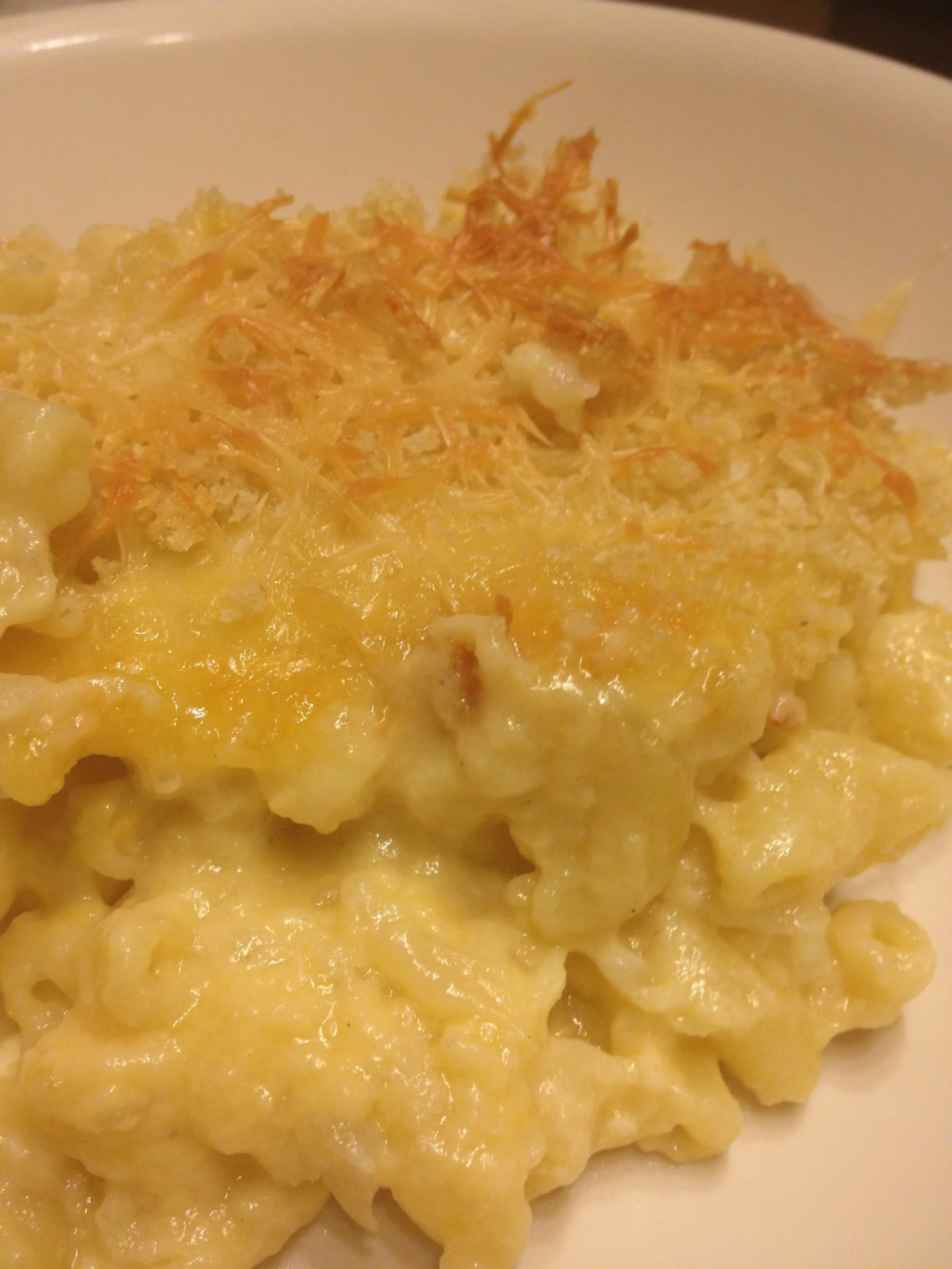 Fontina-Gruyere-White Cheddar Mac and Cheese