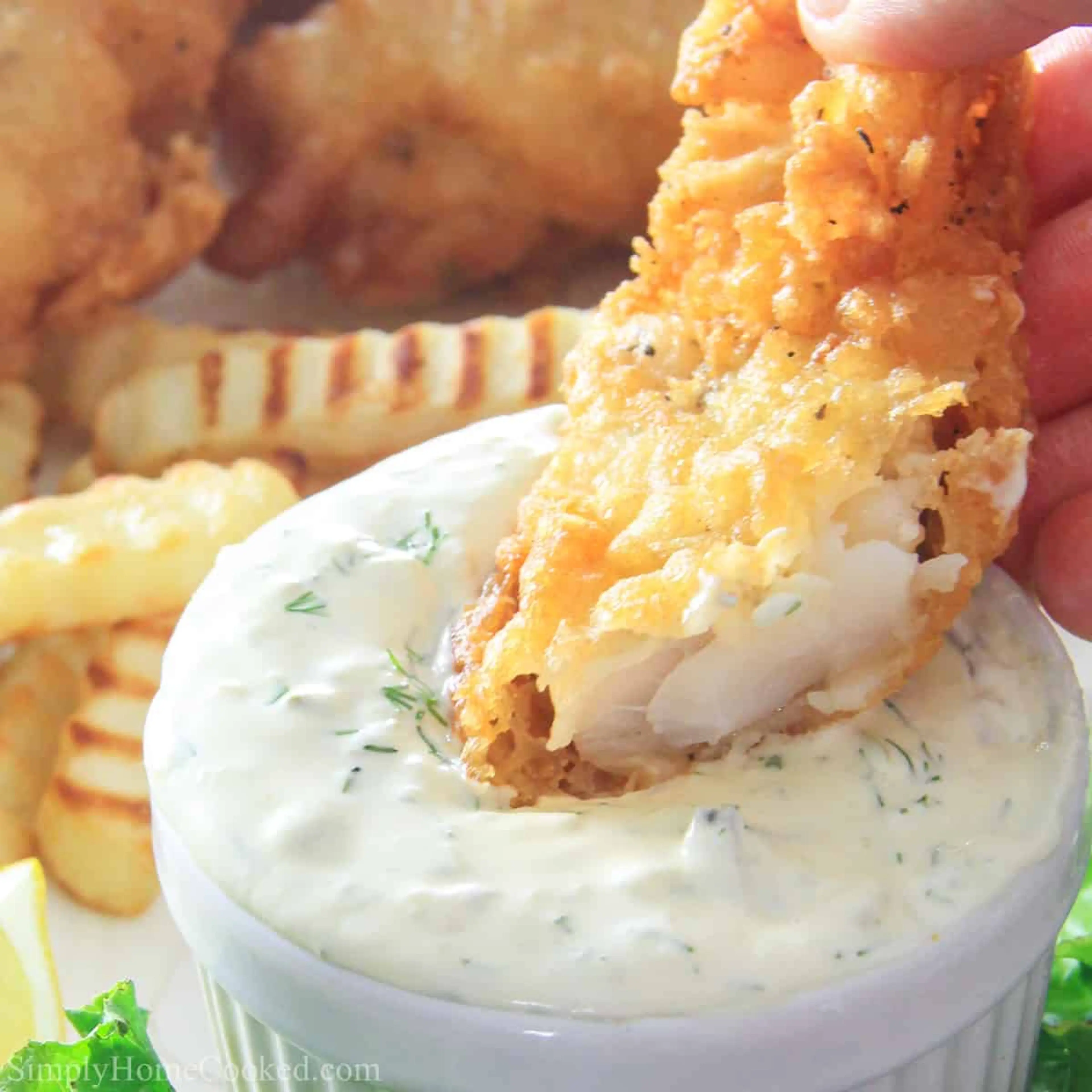 Beer Battered Cod