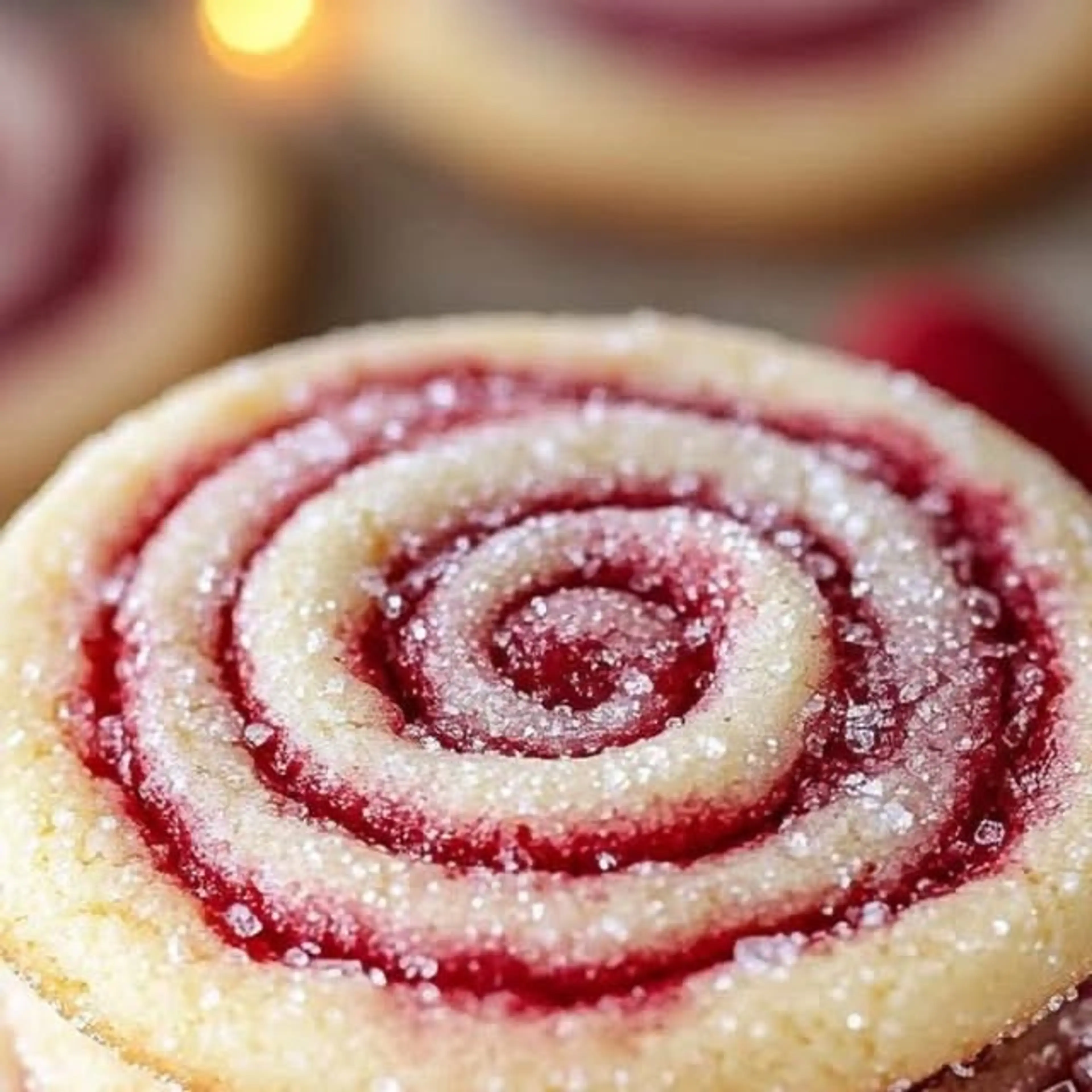 Raspberry Swirl Sugar Cookies