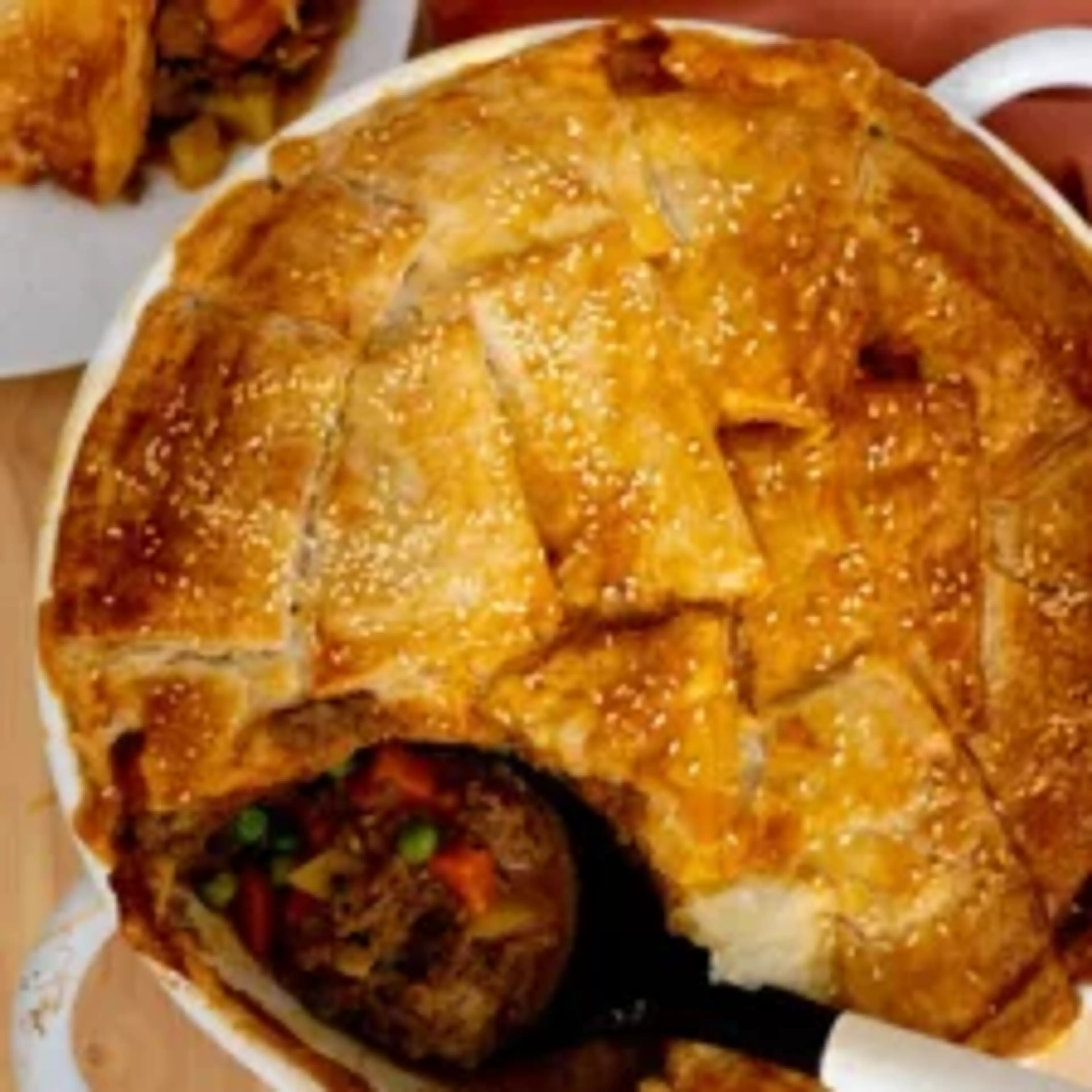 Family Beef and Potato Pie