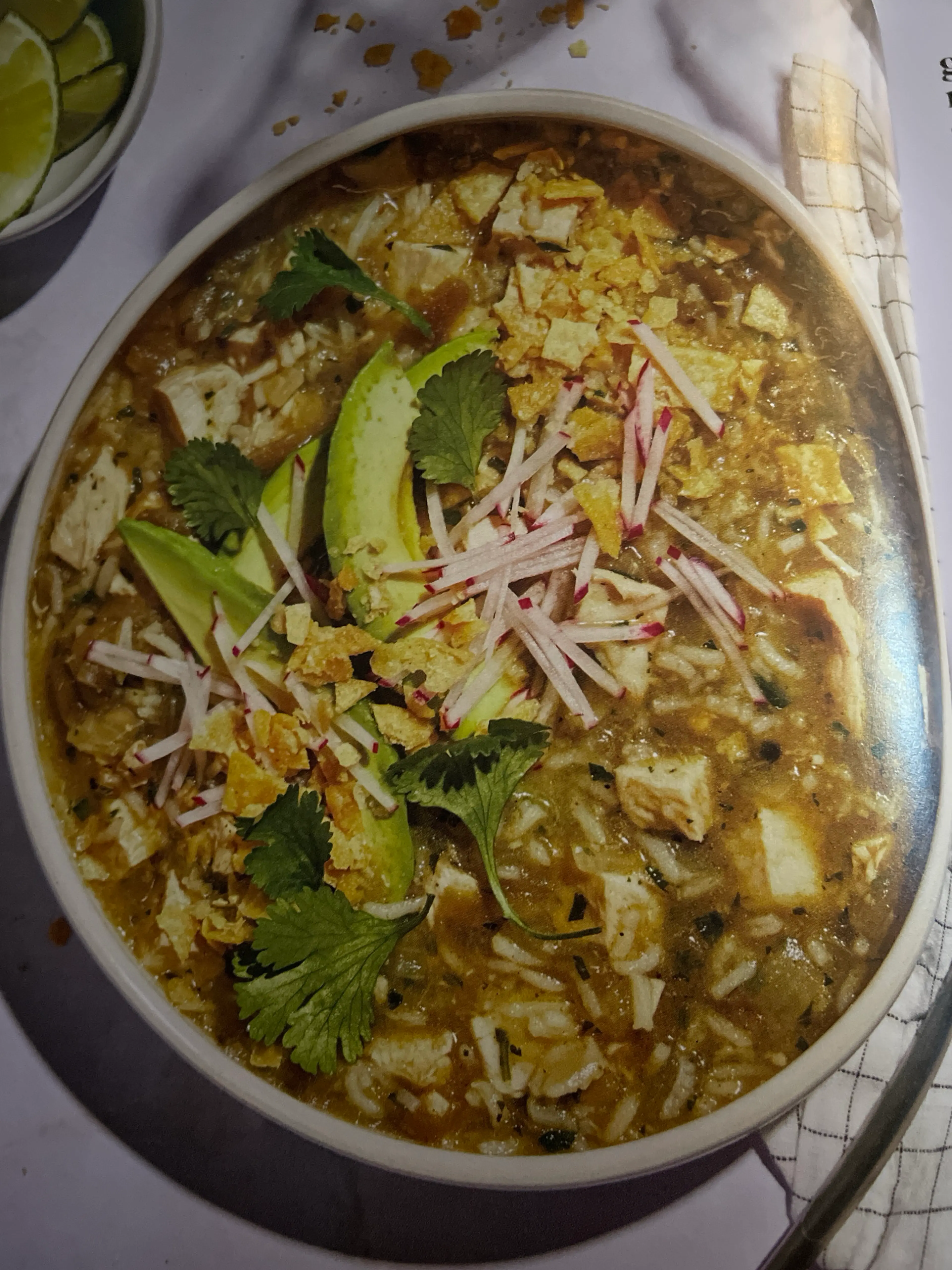Green Chile Chicken And Rice Soup
