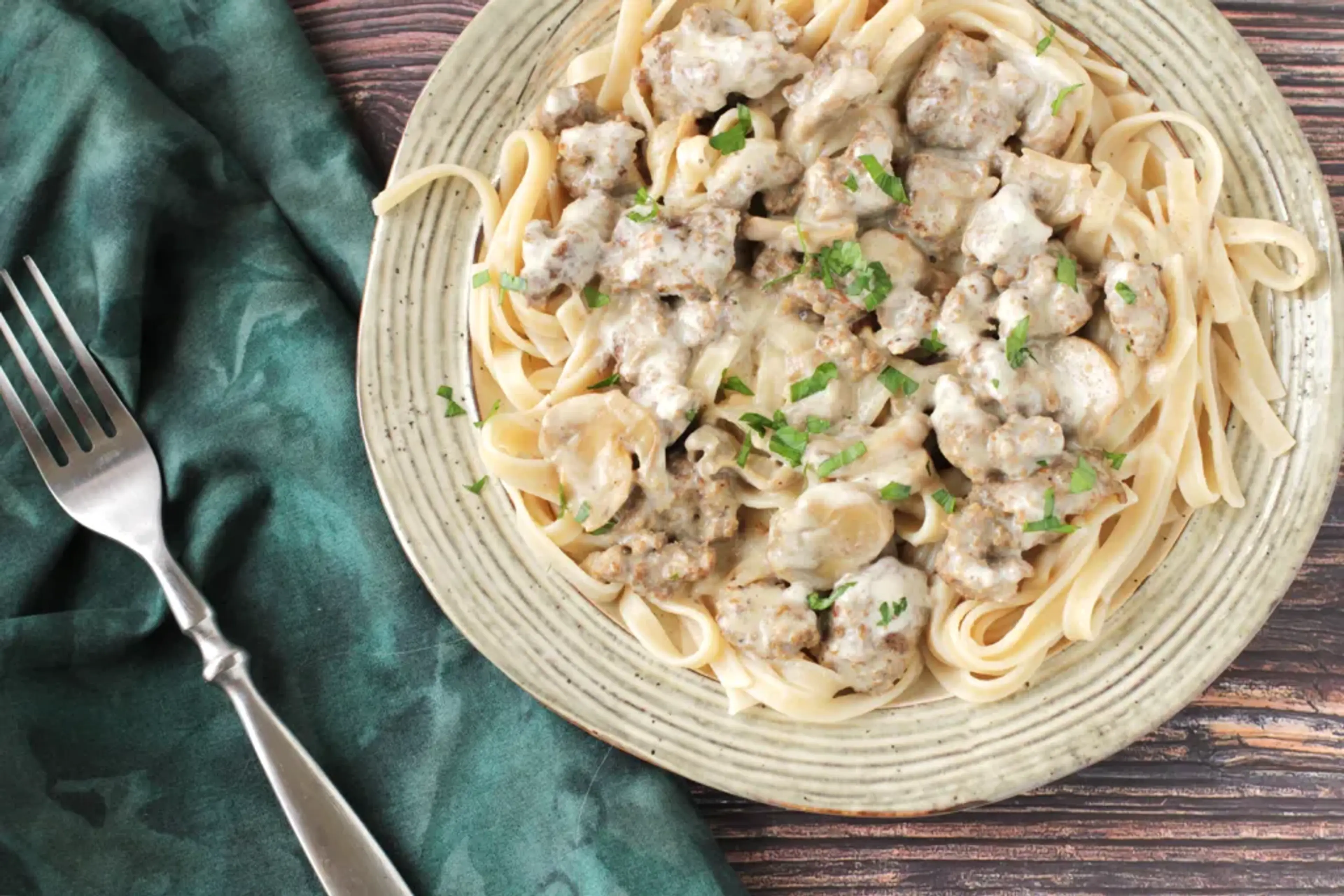 Delicious as it Looks - Low FODMAP Stroganoff