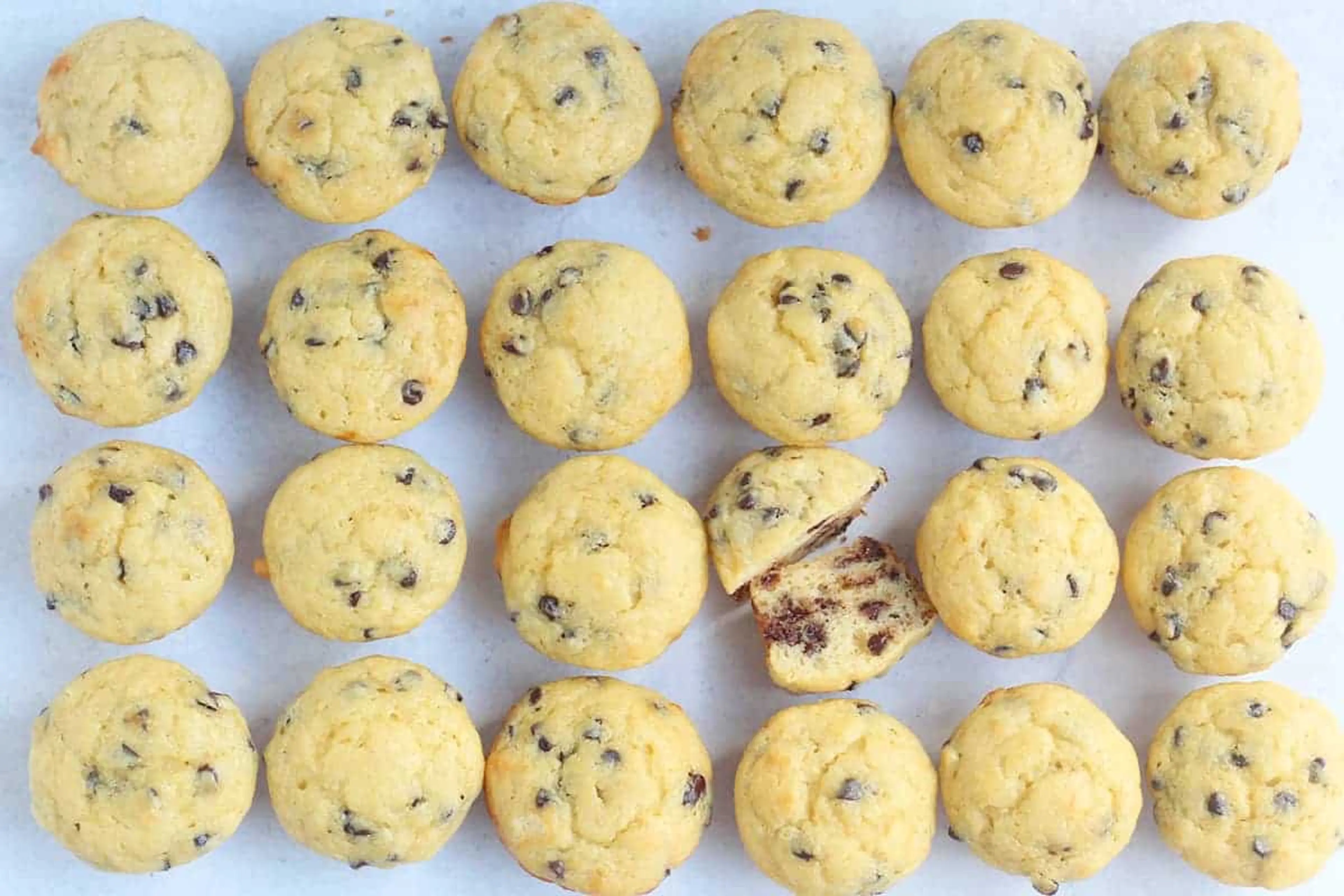 Chocolate Chip Mini Muffins (Little Bites Copycat)