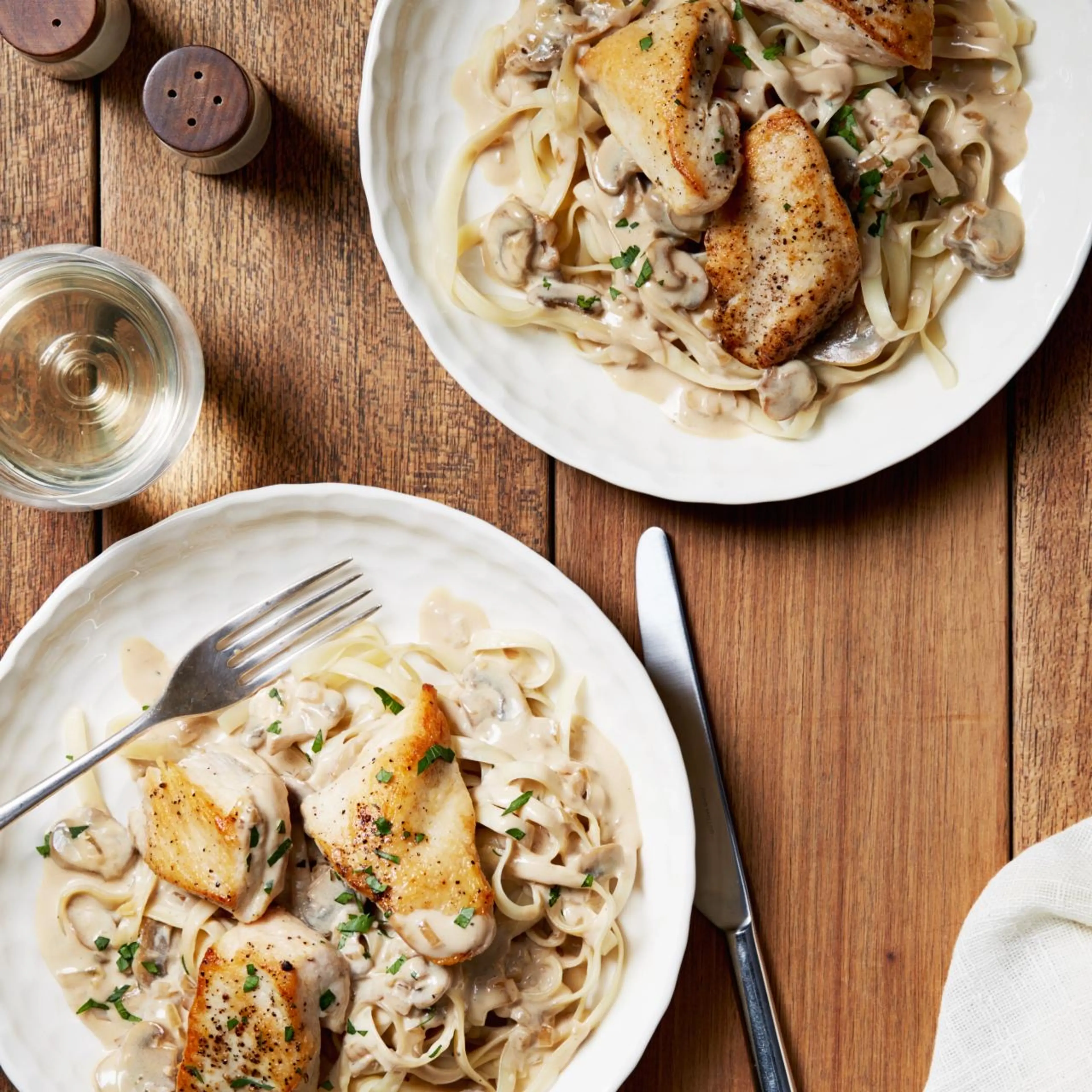 Chicken with Mustard Mascarpone Marsala Sauce