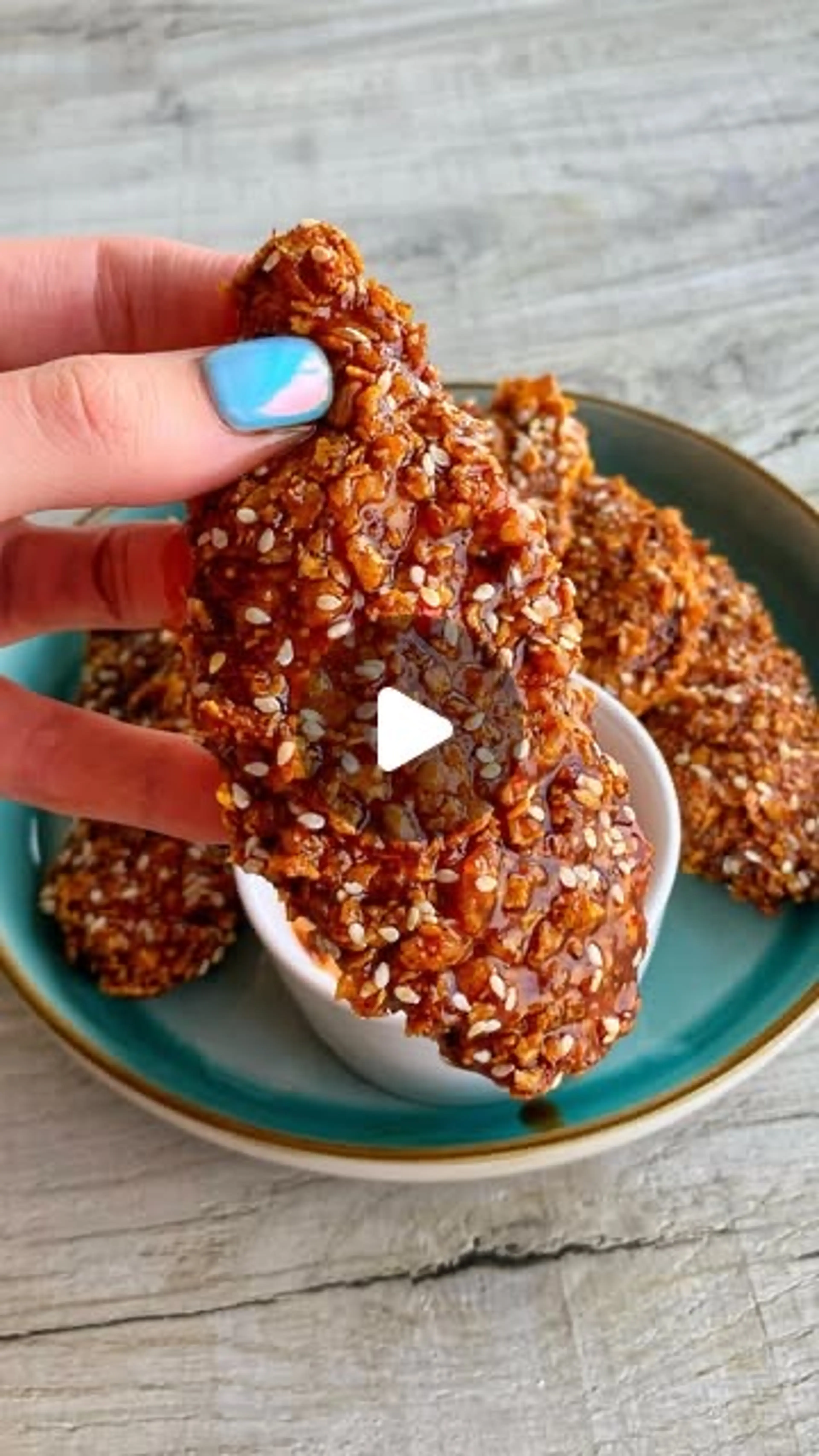 Air Fryer Chicken: Honey Sesame Chicken Tenders