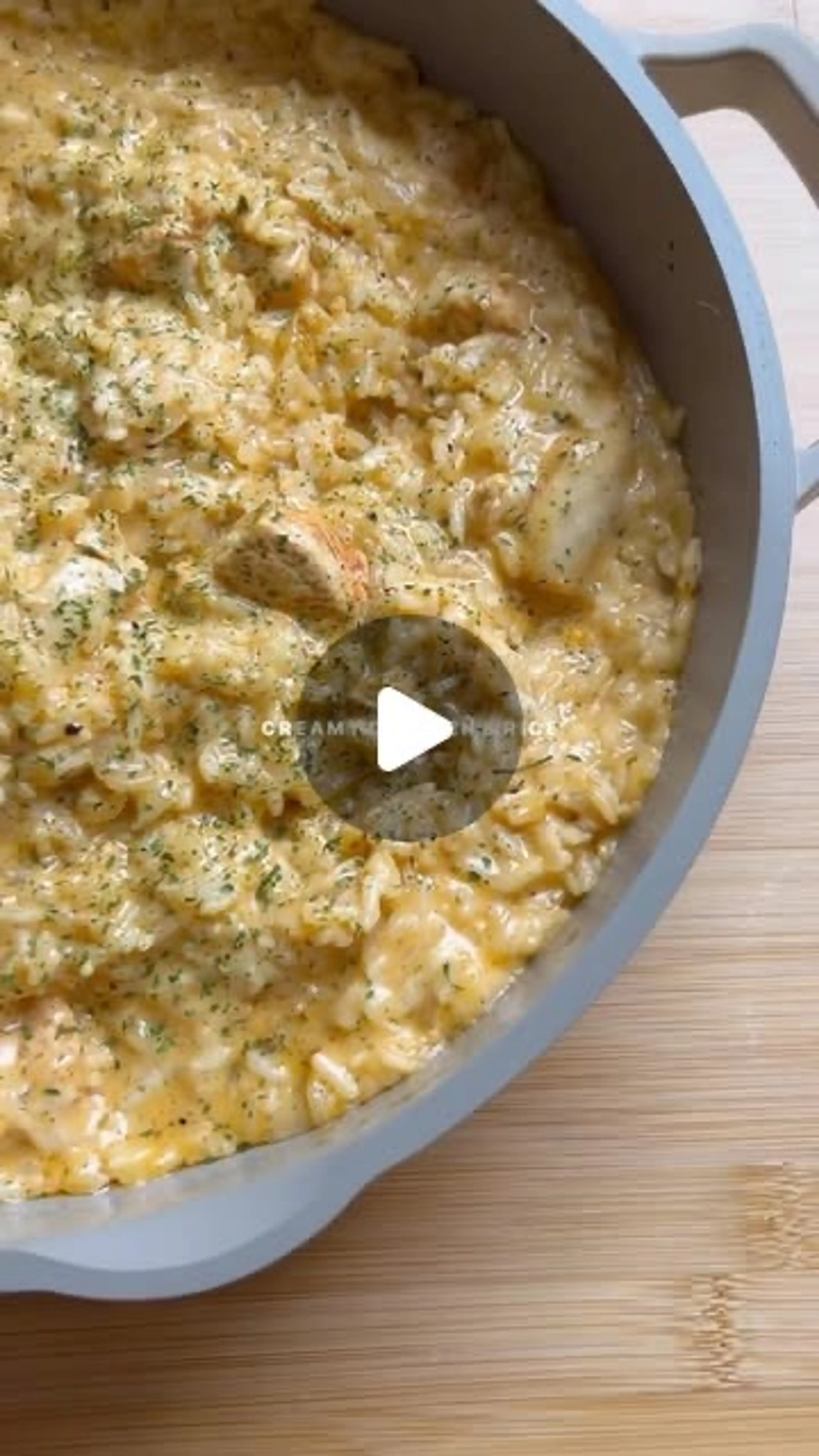 The Best Creamy Chicken and Rice!
