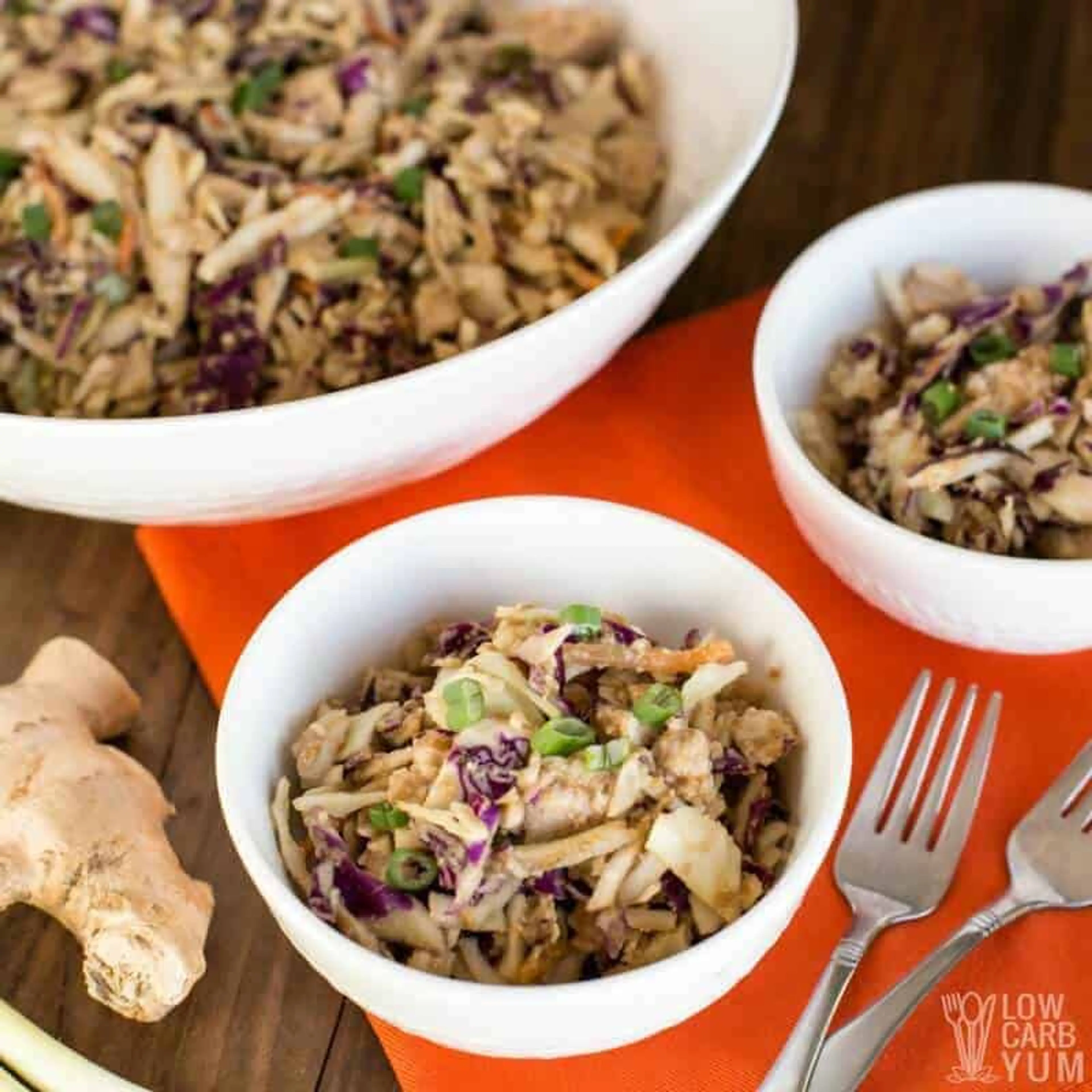 Easy Thai Chicken Salad with Canned Chicken