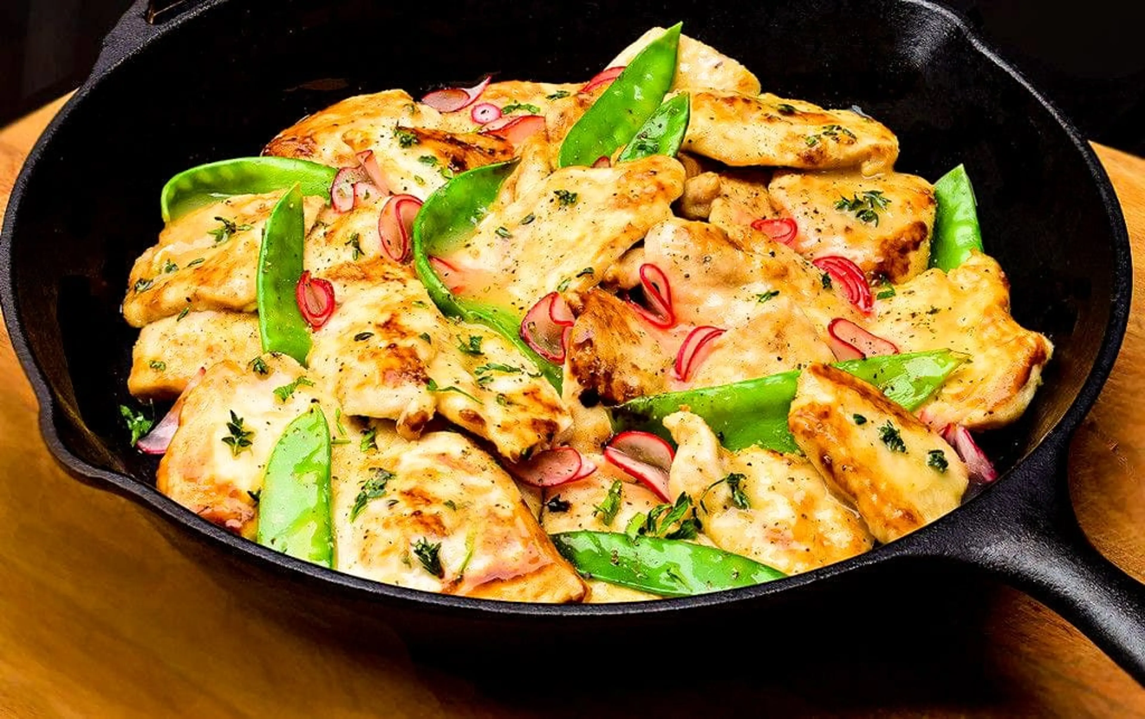 Chicken Scaloppine With Lemon & Herbs Recipe