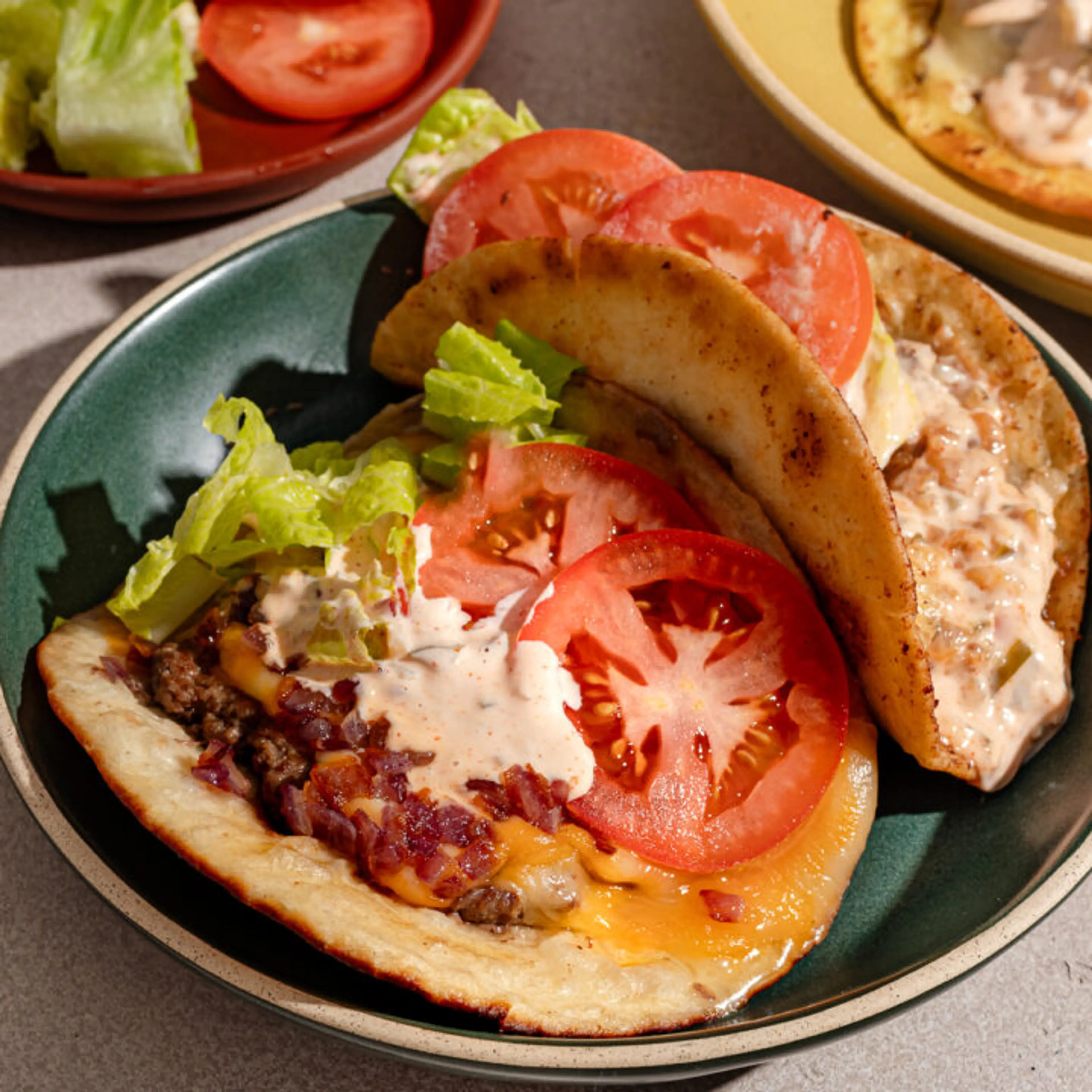 Low-Carb Taco Burger (Copycat In-N-Out "Animal Style")