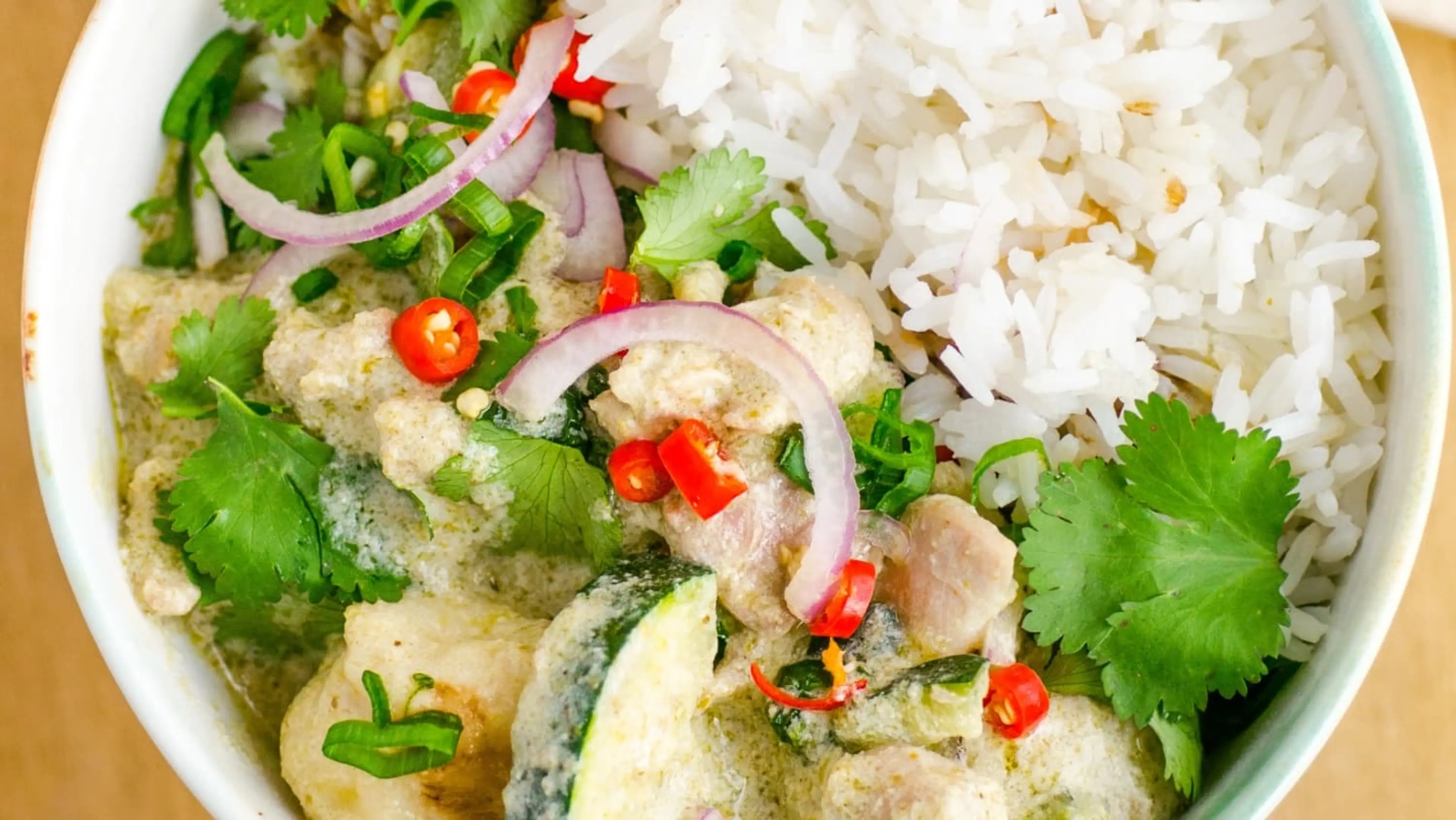 The Easiest Thai Green Curry with Chicken