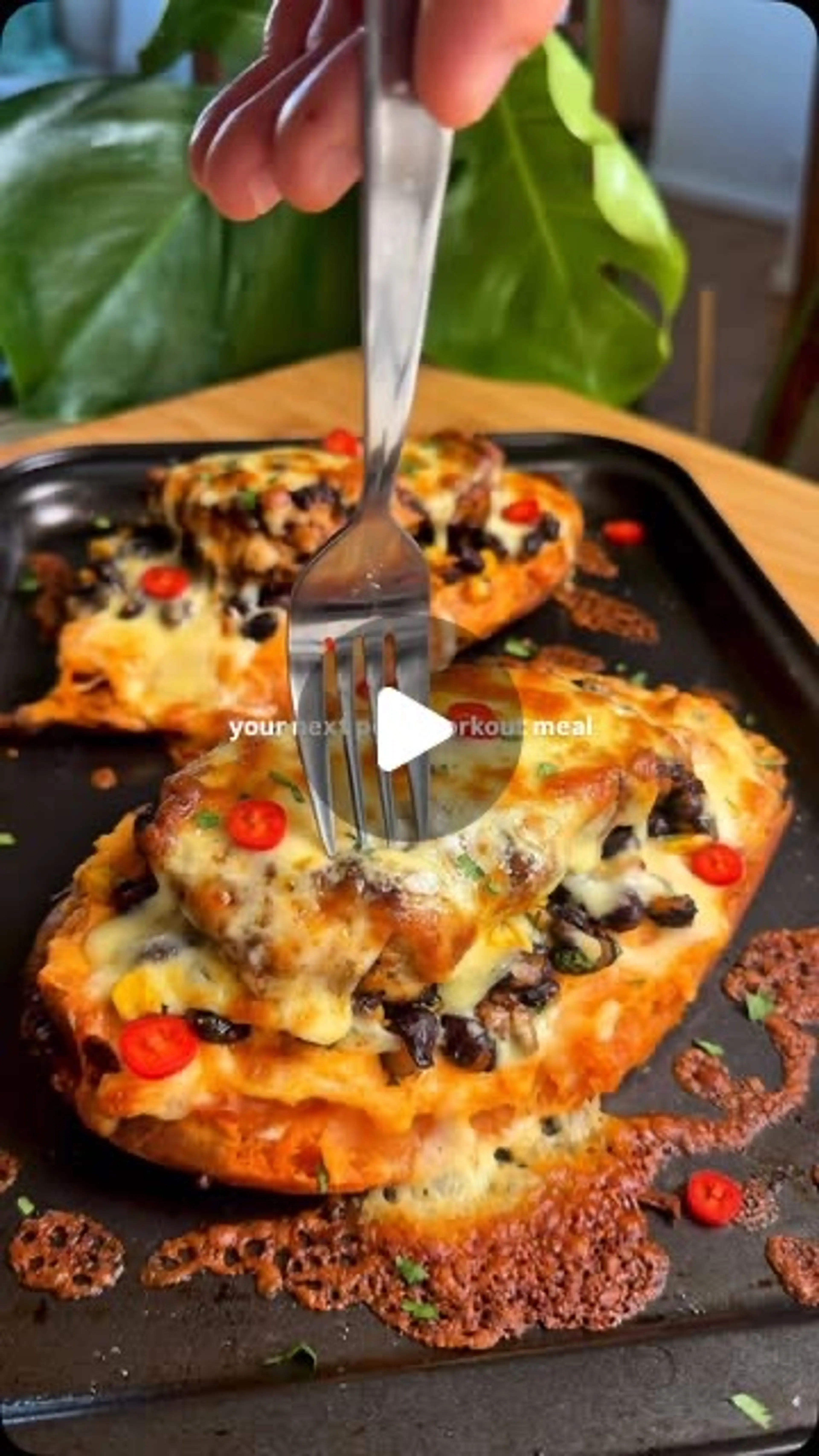 Protein & Fibre Loaded Taco Sweet Potato Boats