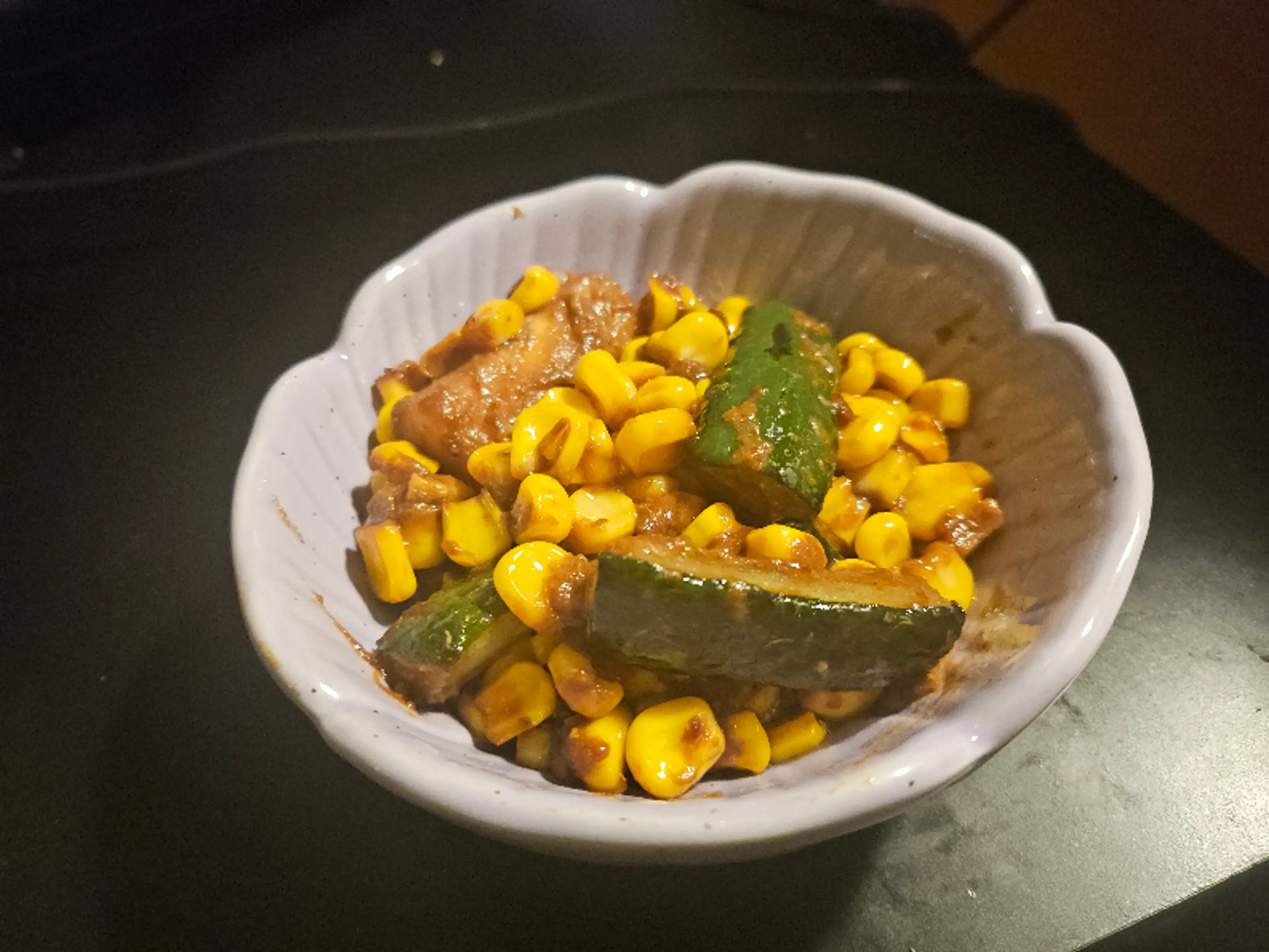 Zucchini Corn Stir Fry