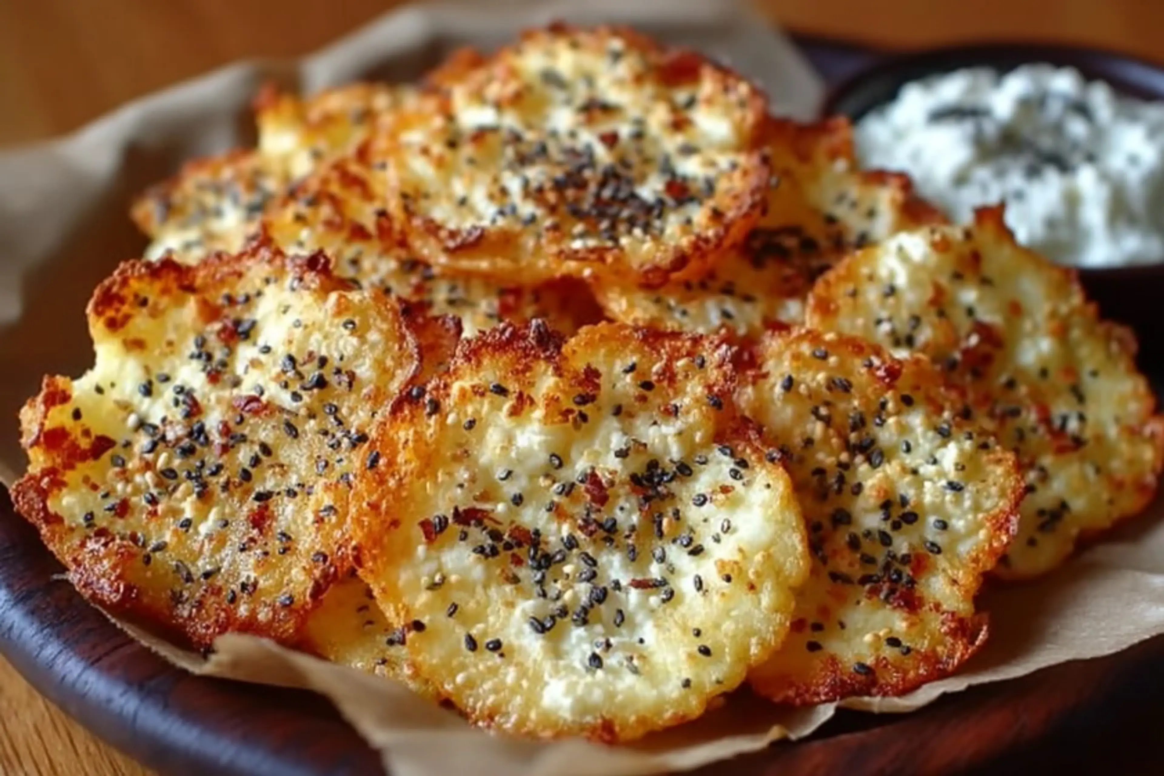 Cottage Cheese Chips