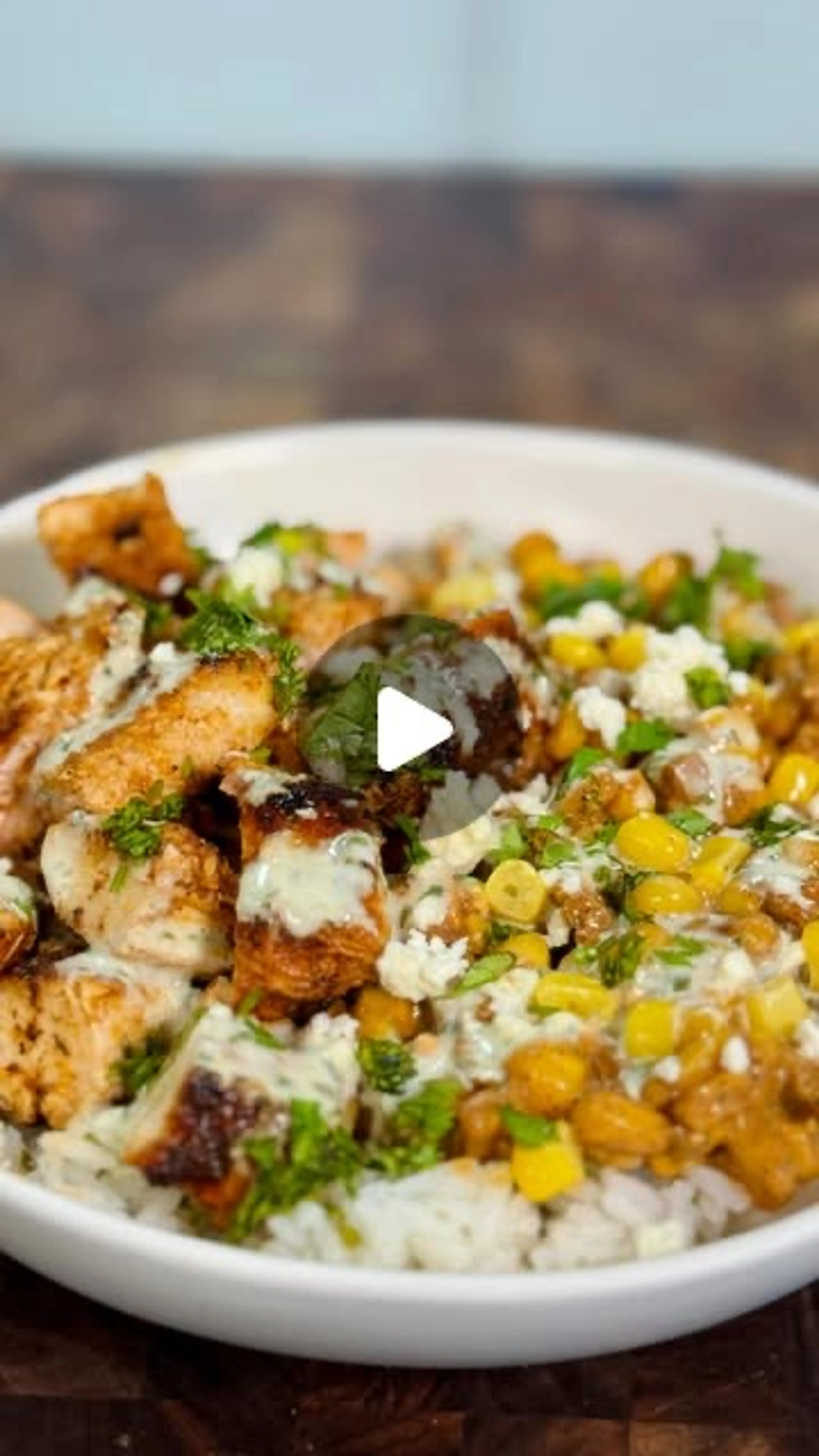 Chicken And Street Corn Bowls