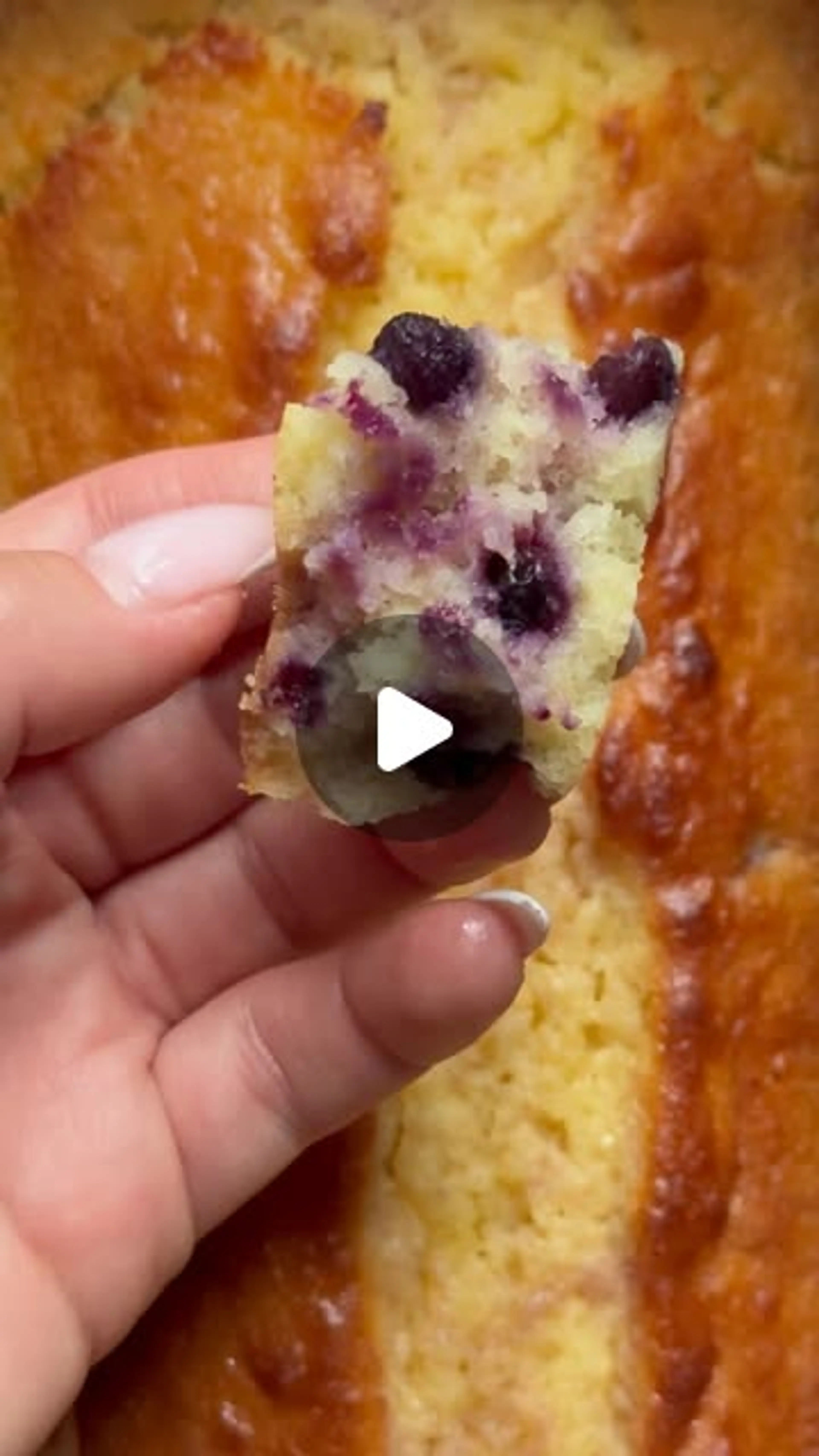 Ultra Moist Lemon Blueberry Loaf