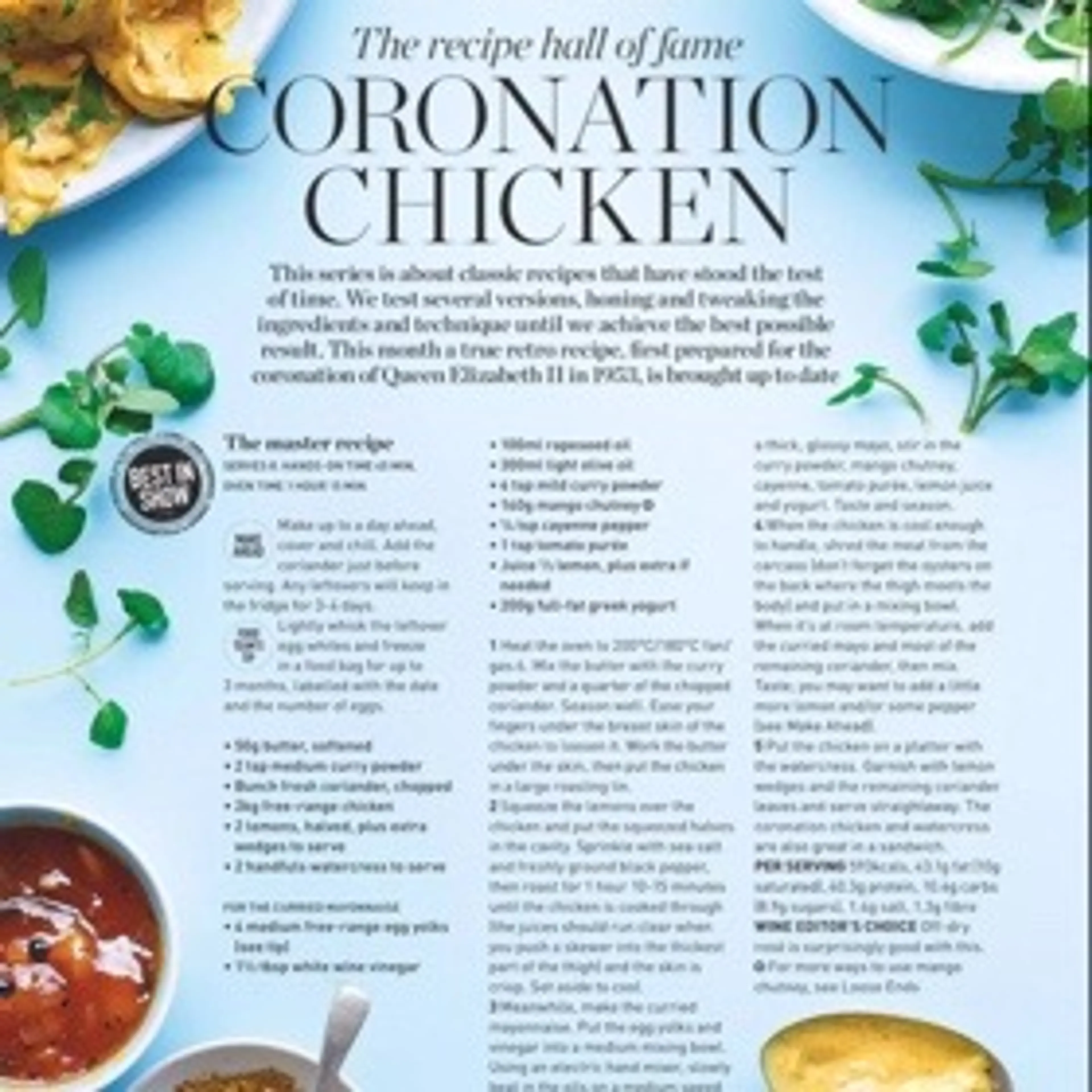 Coronation Chicken