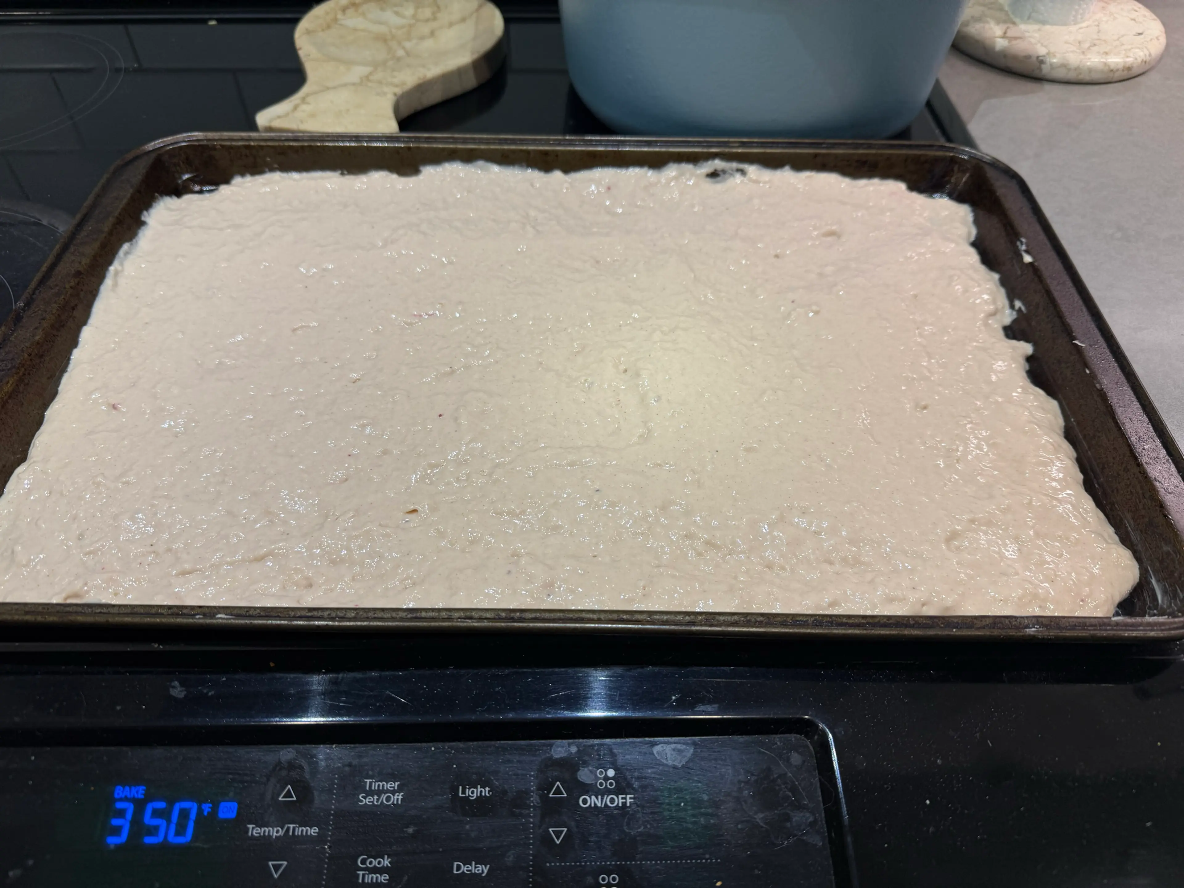 Cinnamon Roll Sheet Pan Pancakes