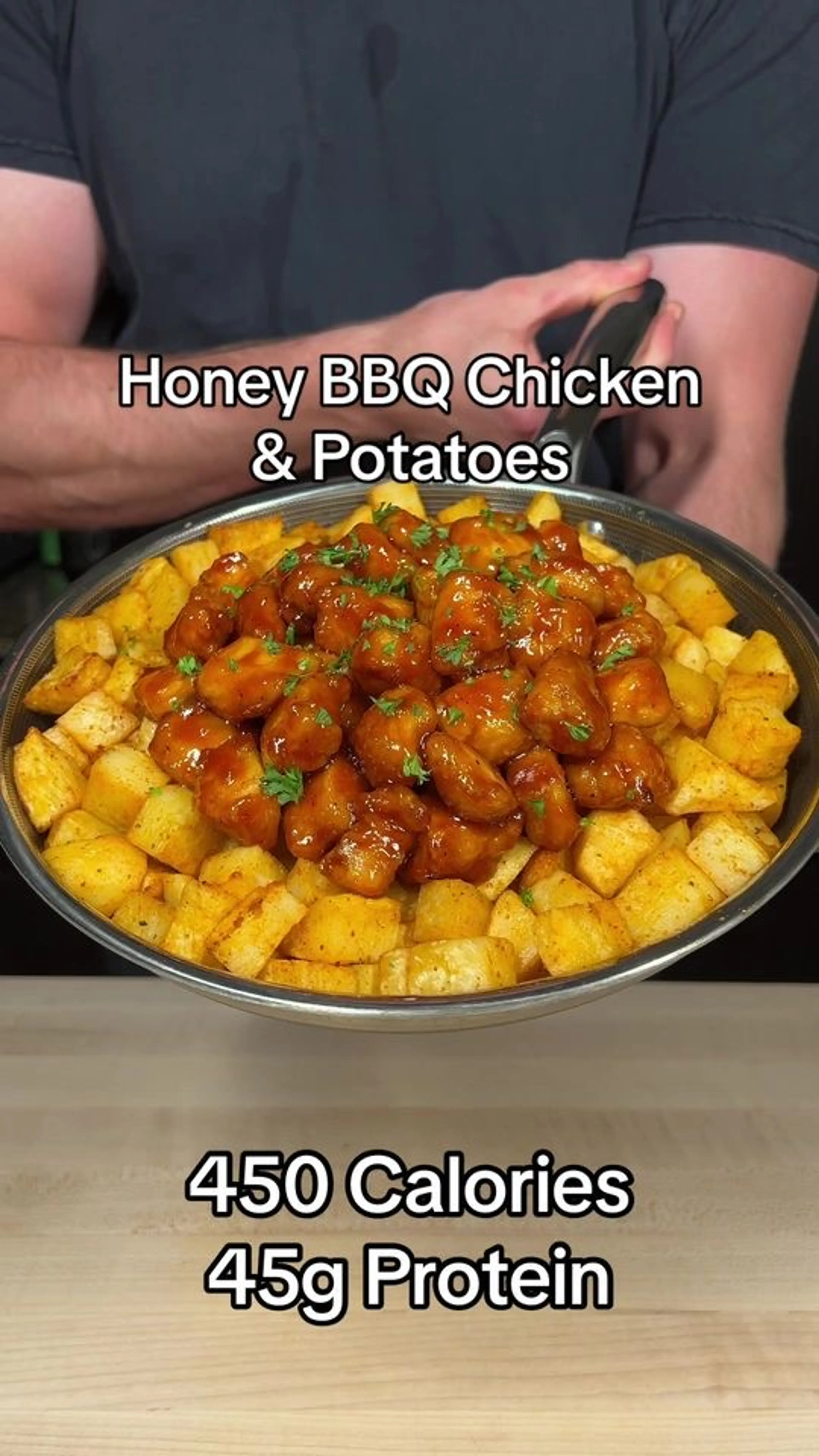 Honey Bbq Chicken & Potatoes