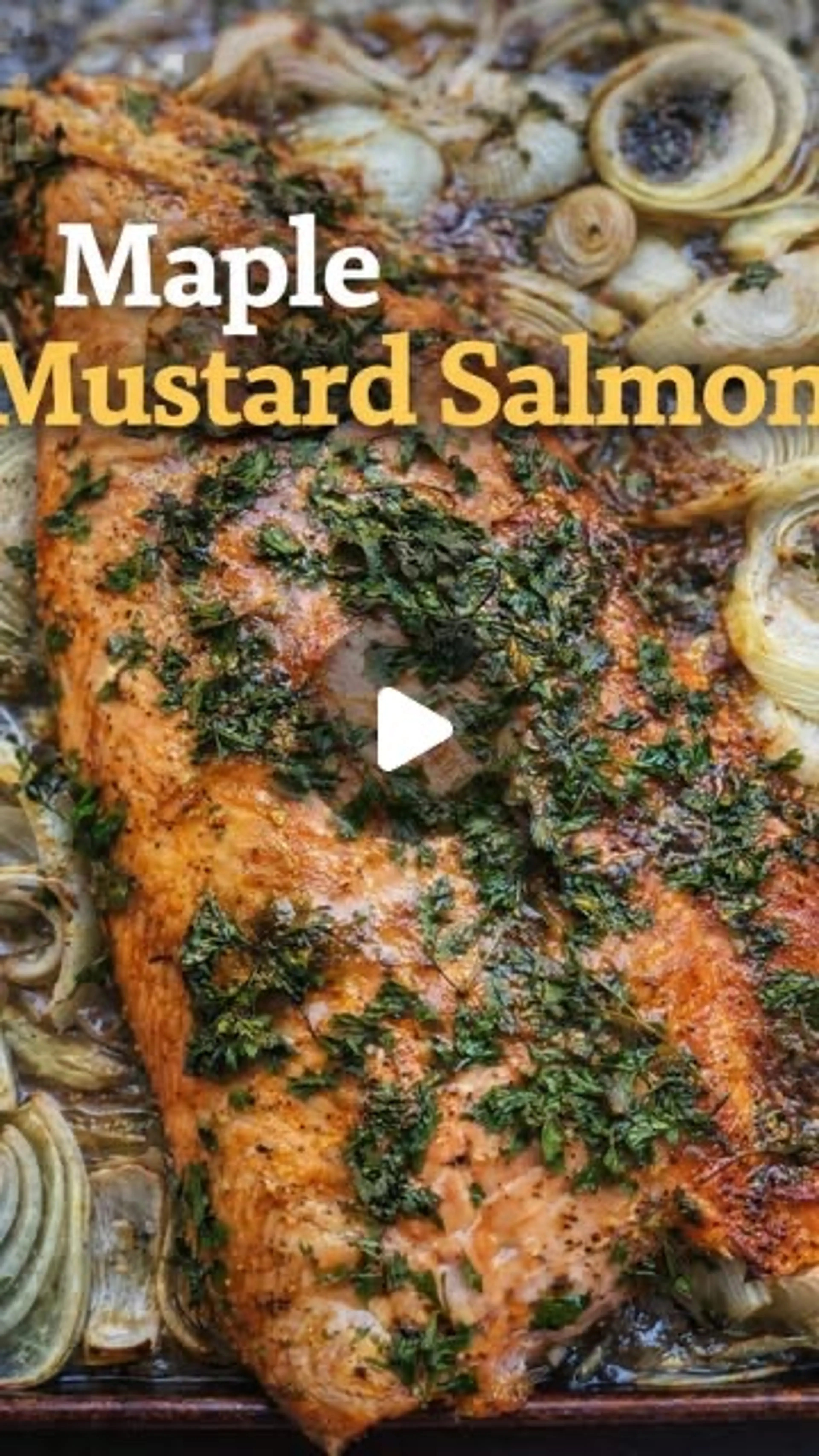 Maple Mustard Salmon