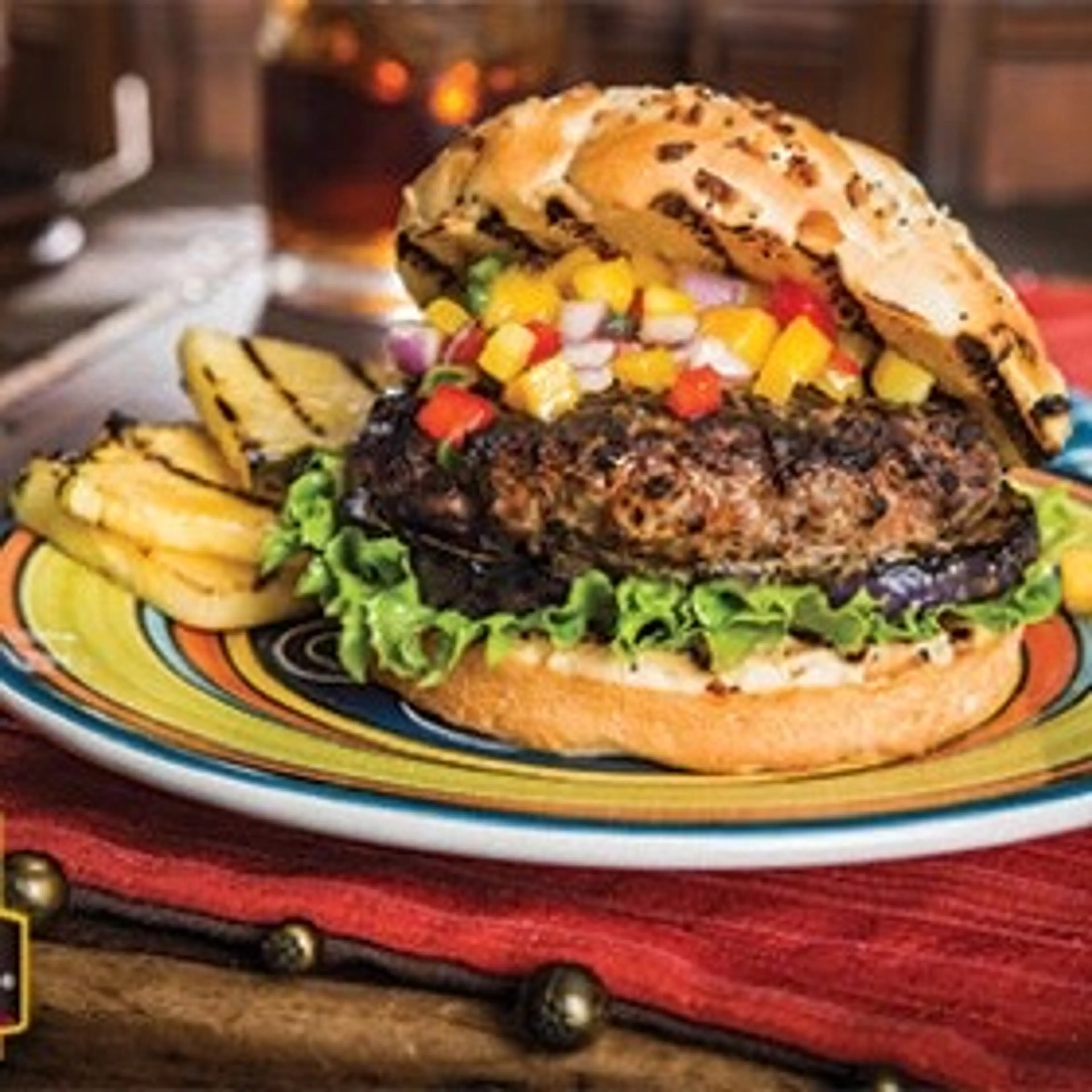 Sweet Jamaican Burger