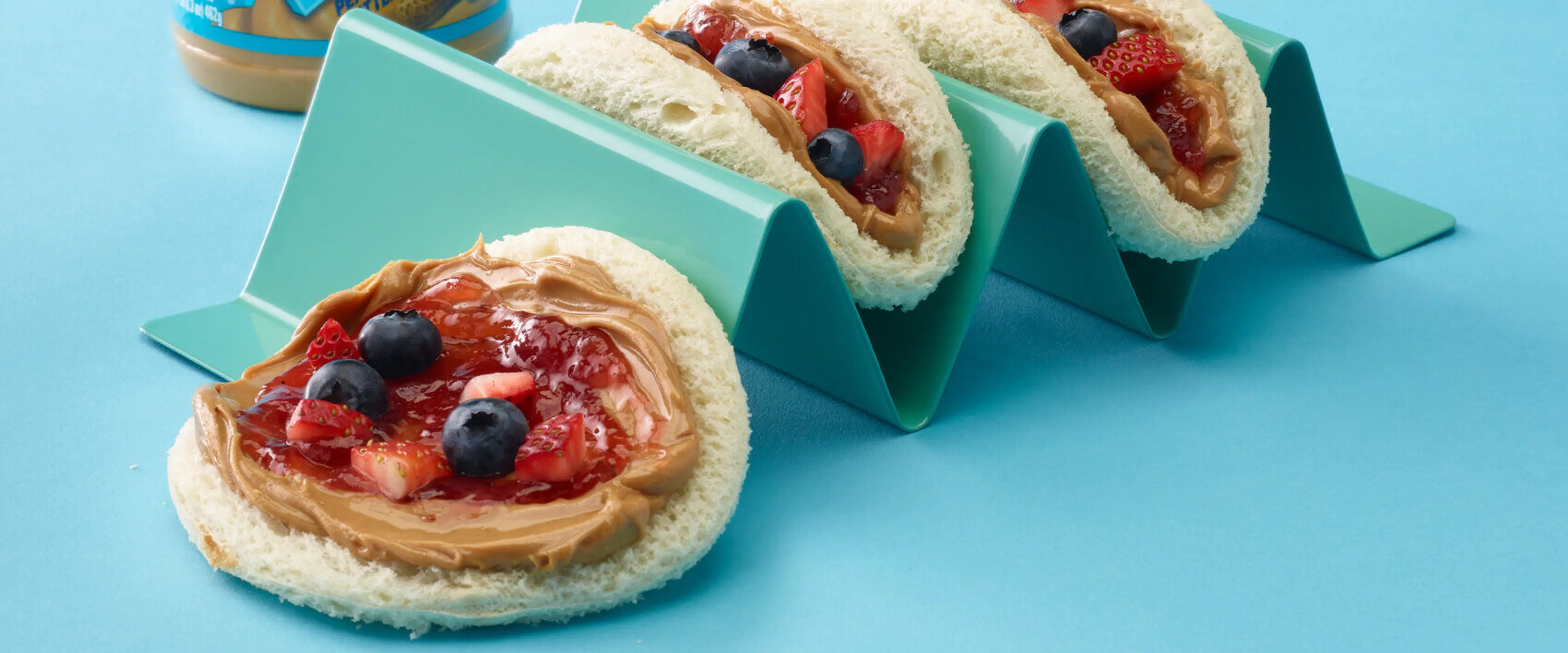 Peanut Butter and Jelly Tacos