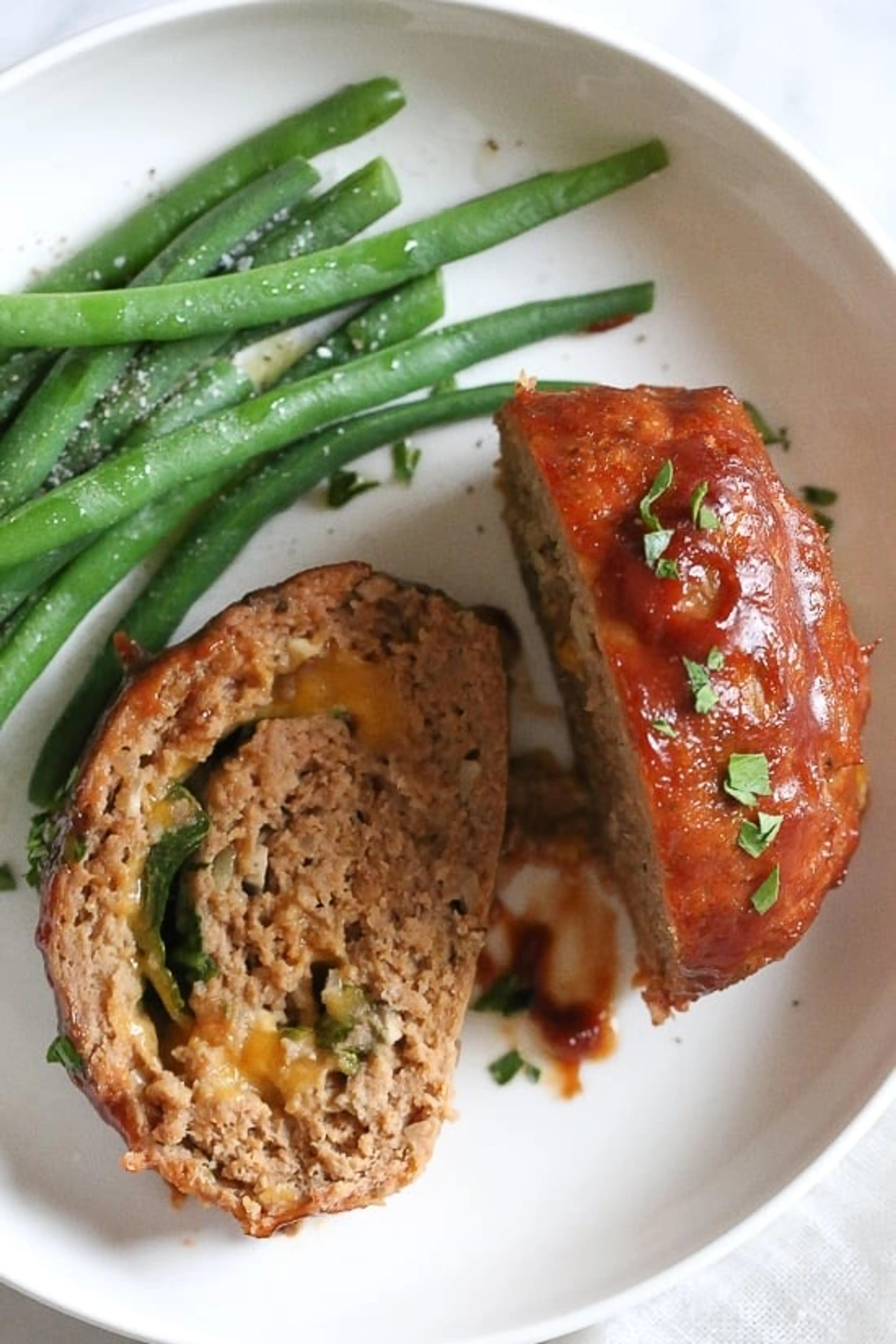 Cheese Stuffed Turkey Meatloaf Recipe