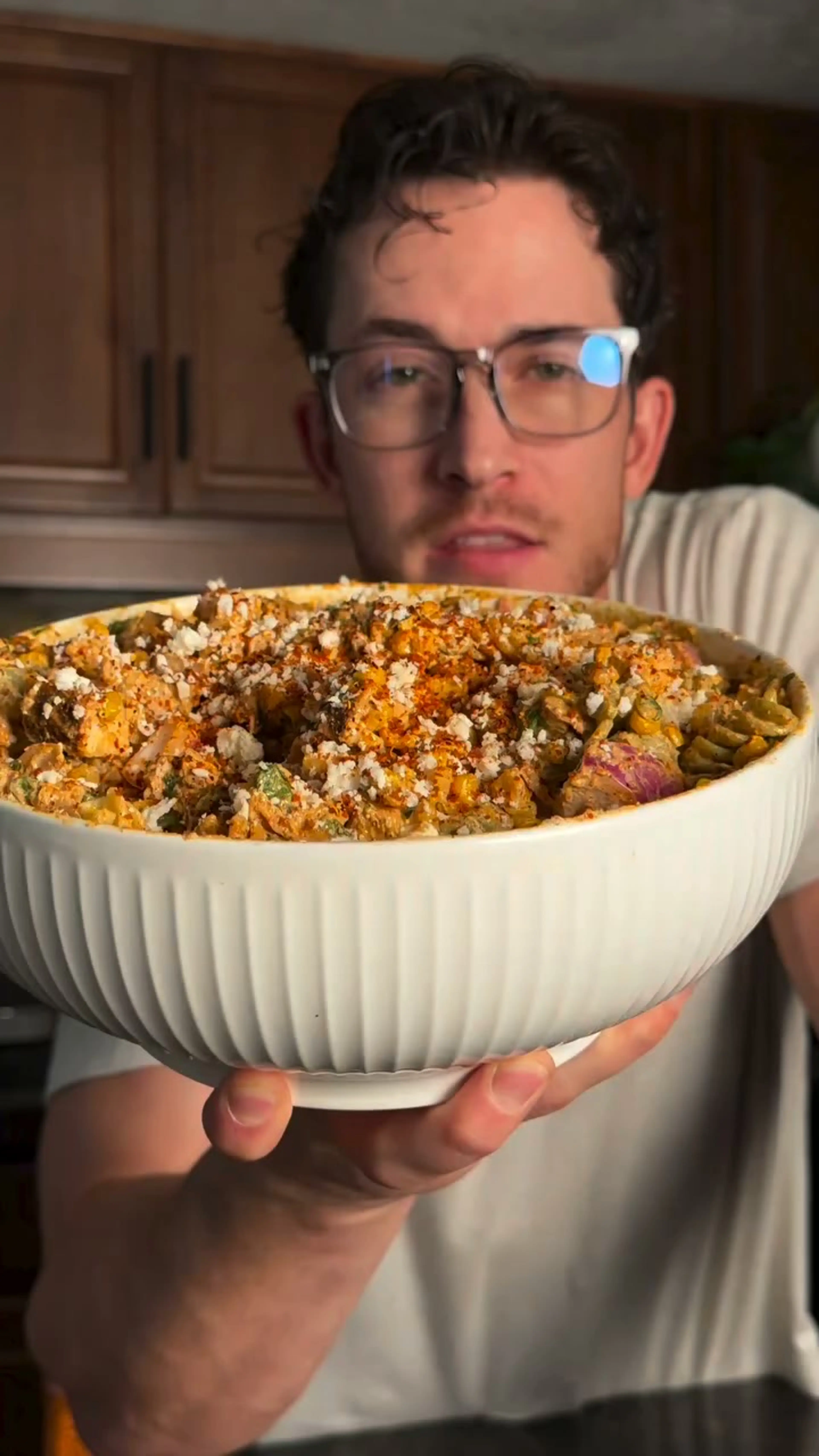 Street Corn Chicken Pasta
