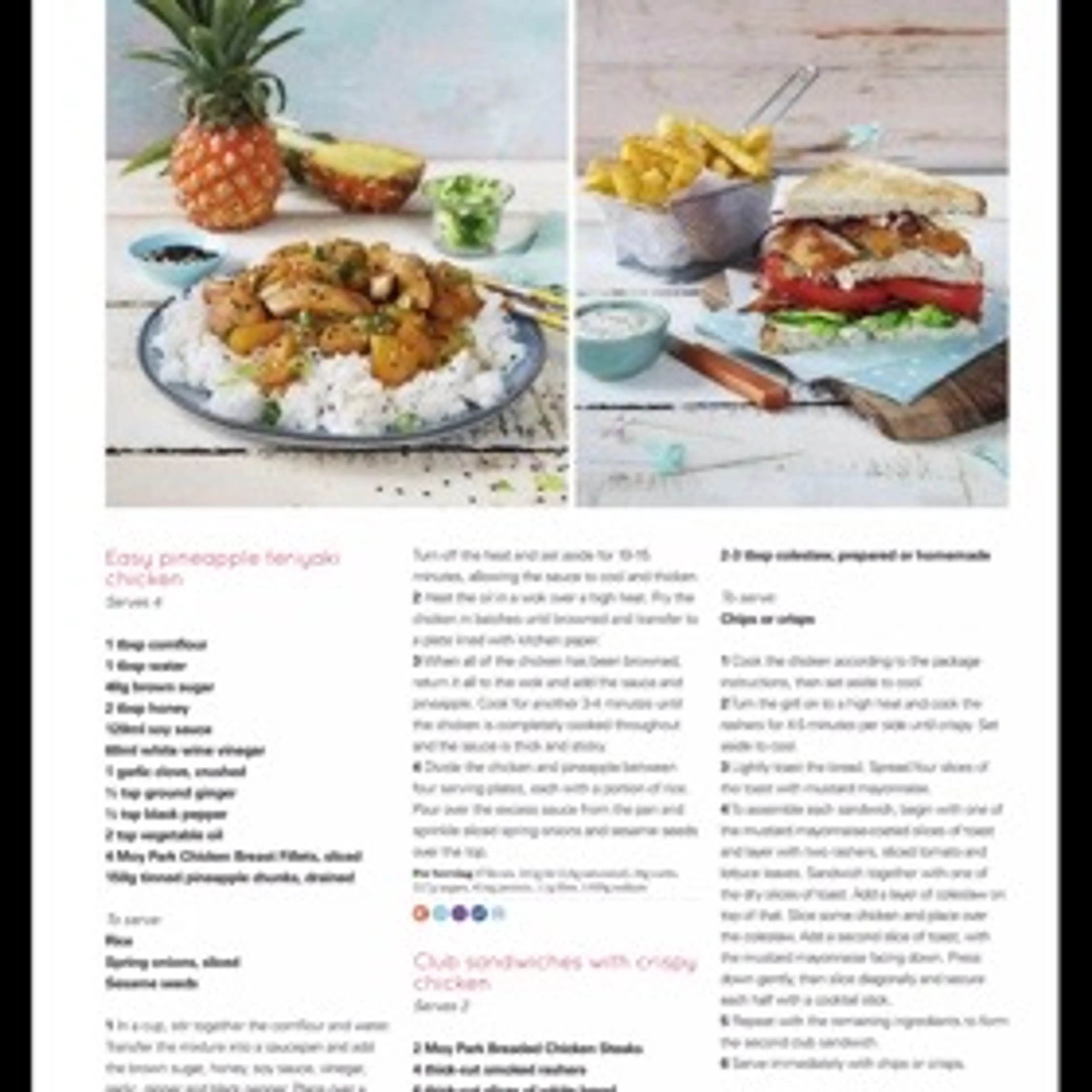 Easy pineapple teriyaki chicken