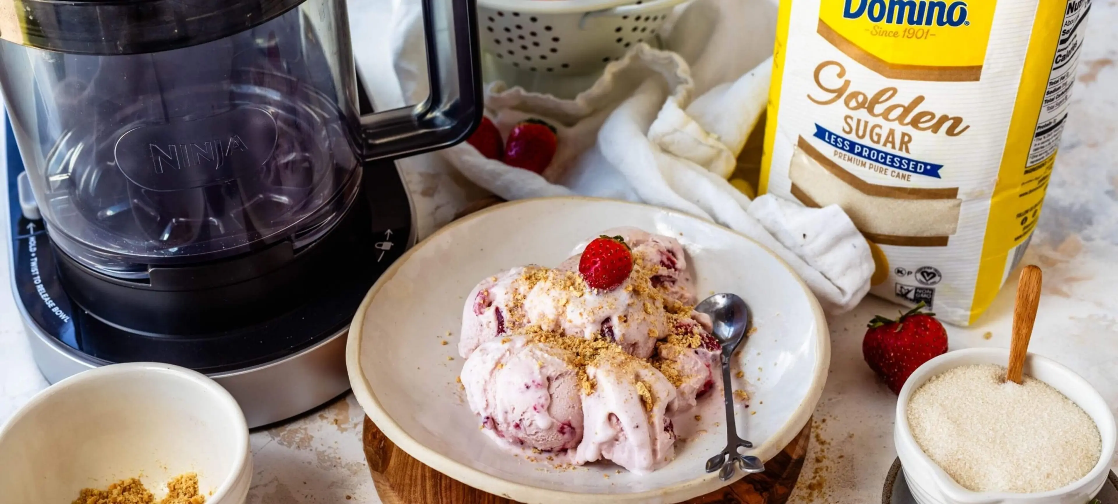Strawberry Cheesecake Ice Cream