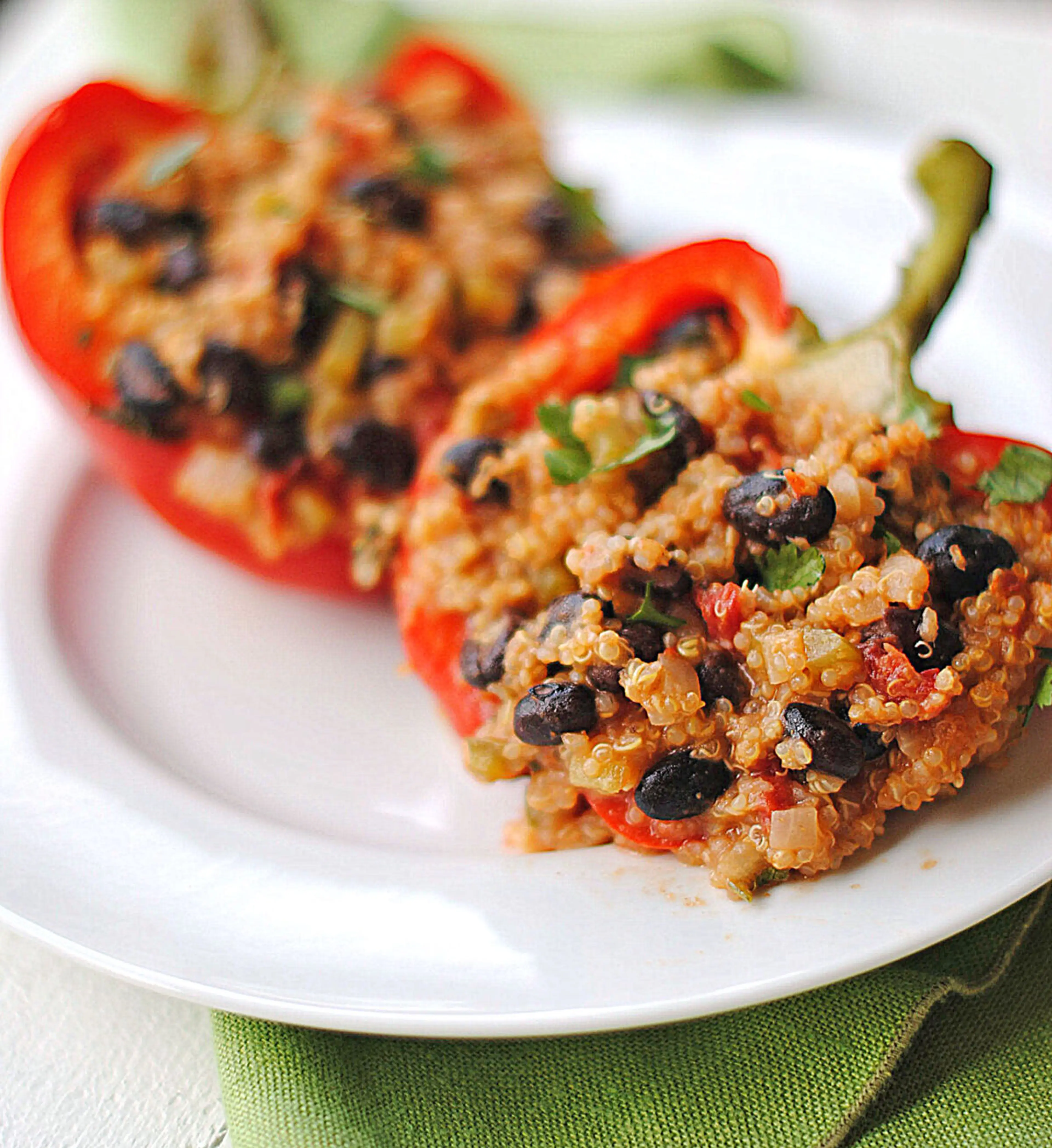 Quinoa Stuffed Bell Peppers