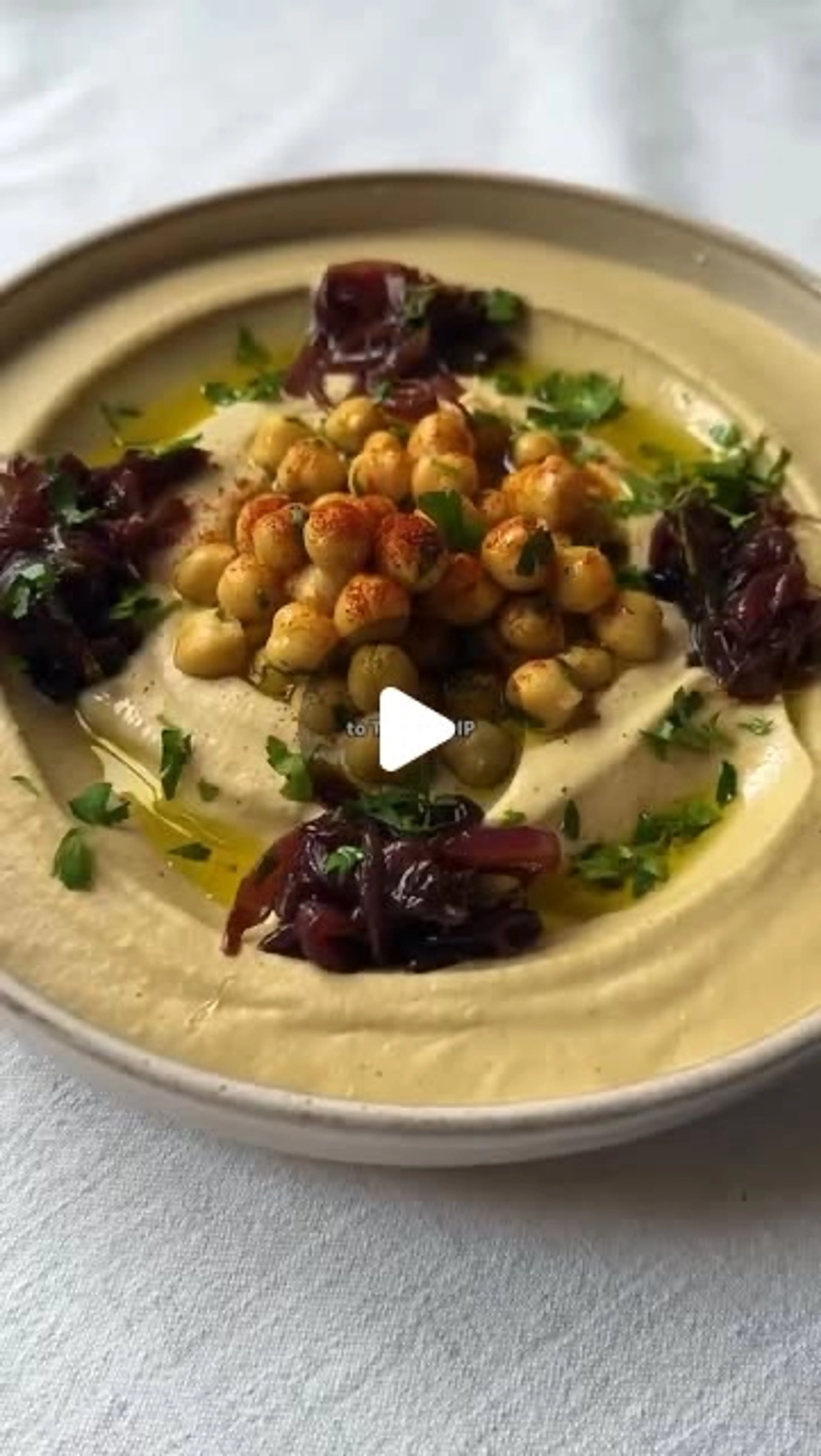 Caramelised Onion Hummus