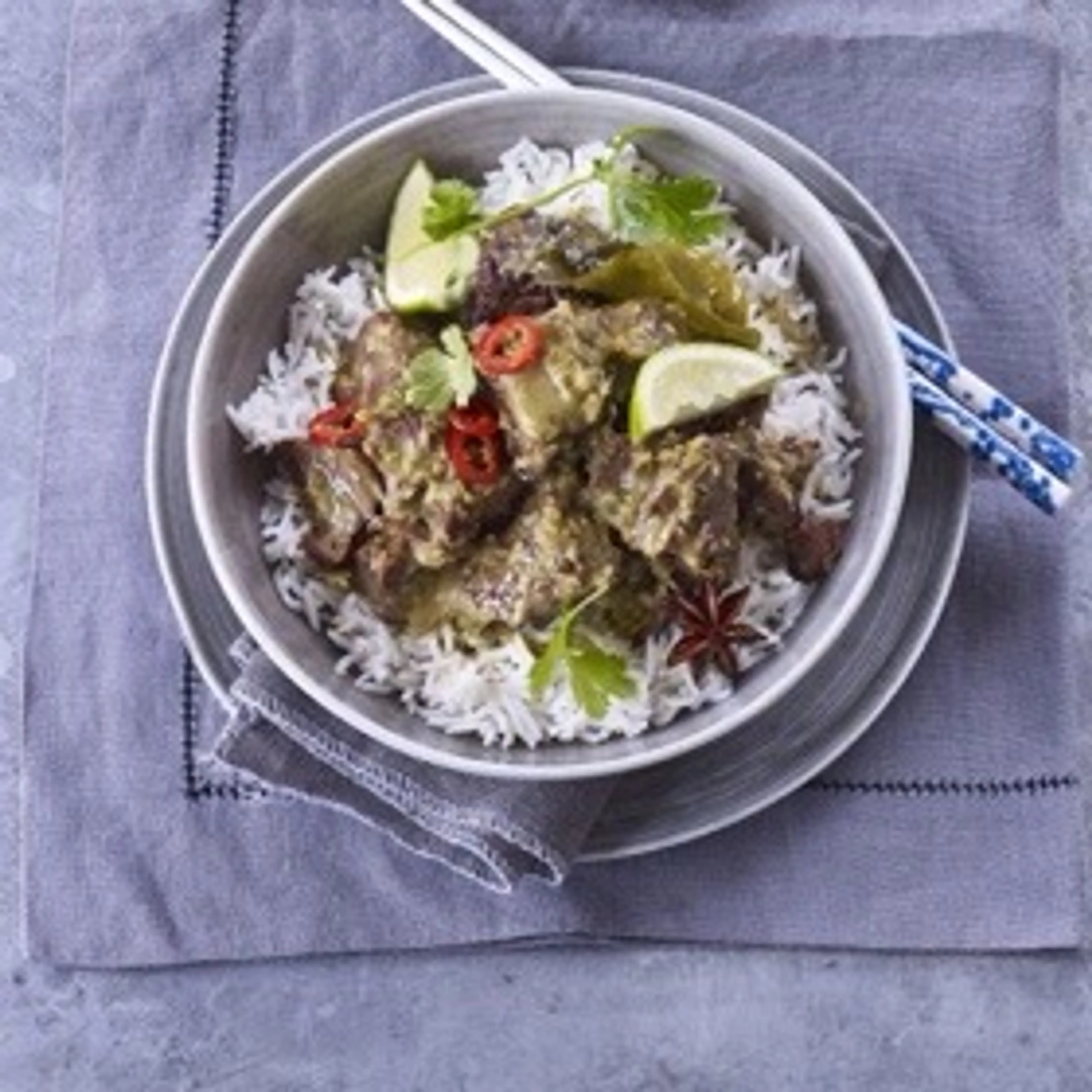 Thai beef curry