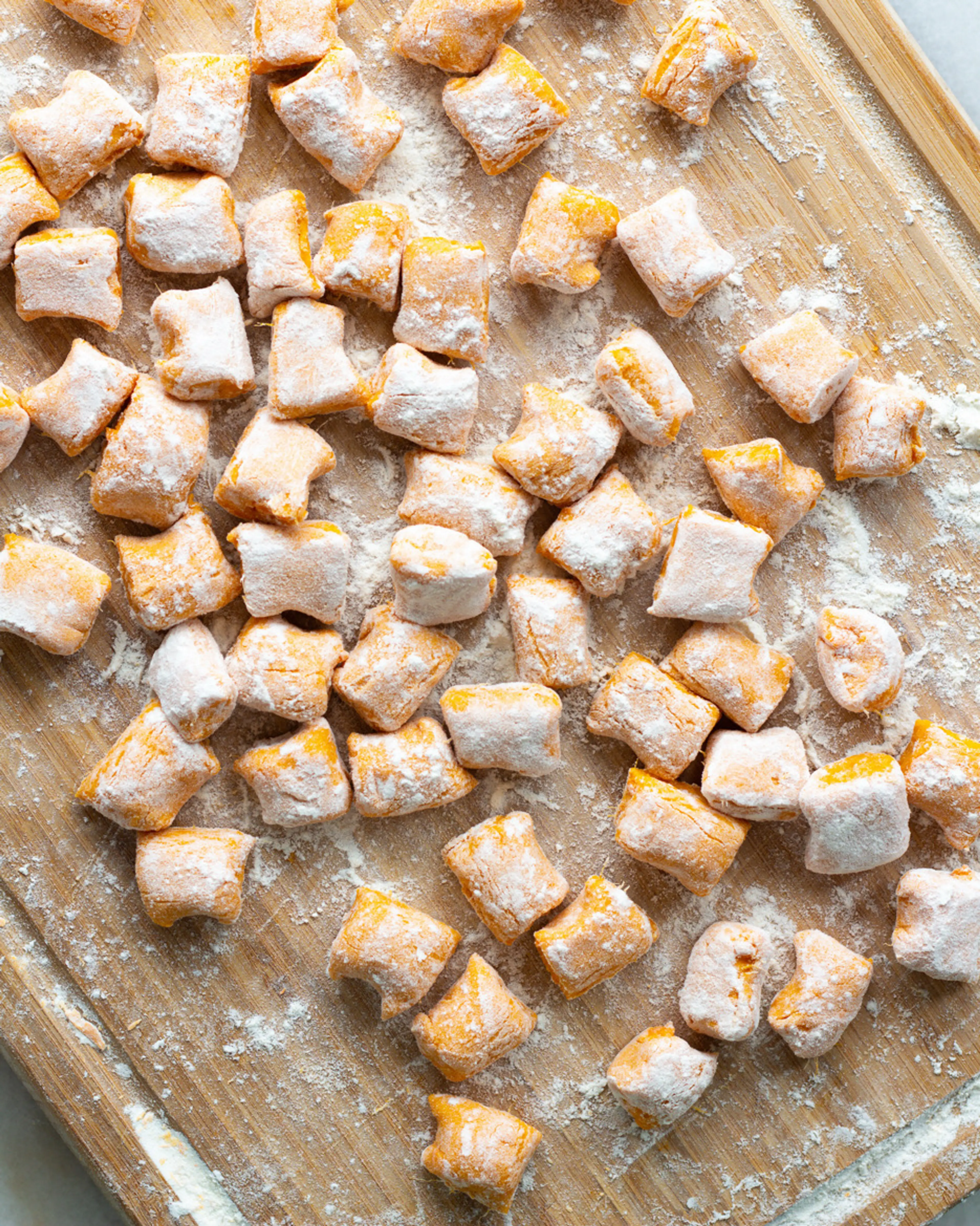 Homemade Sweet Potato Gnocchi