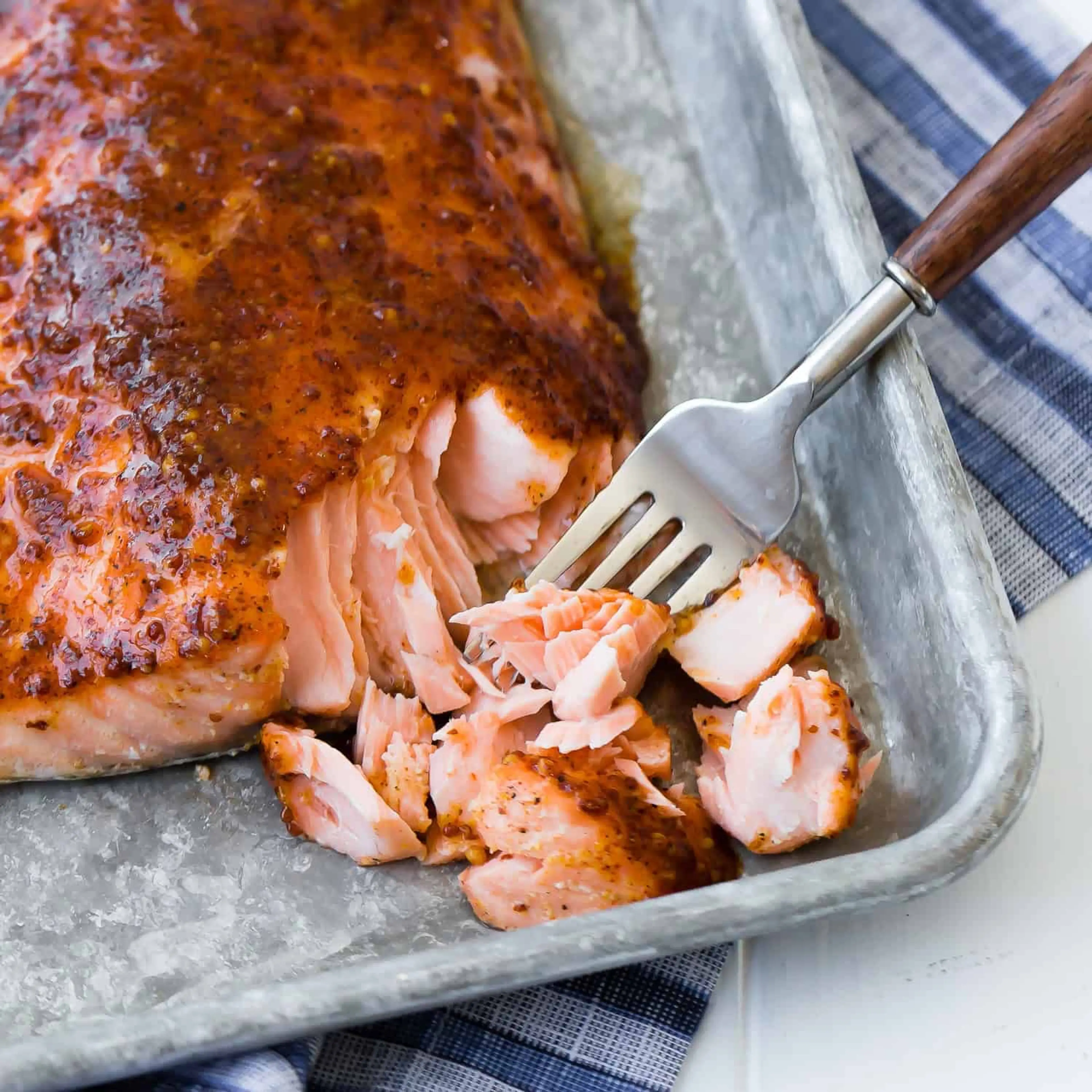 Dad’s Maple Glazed Salmon