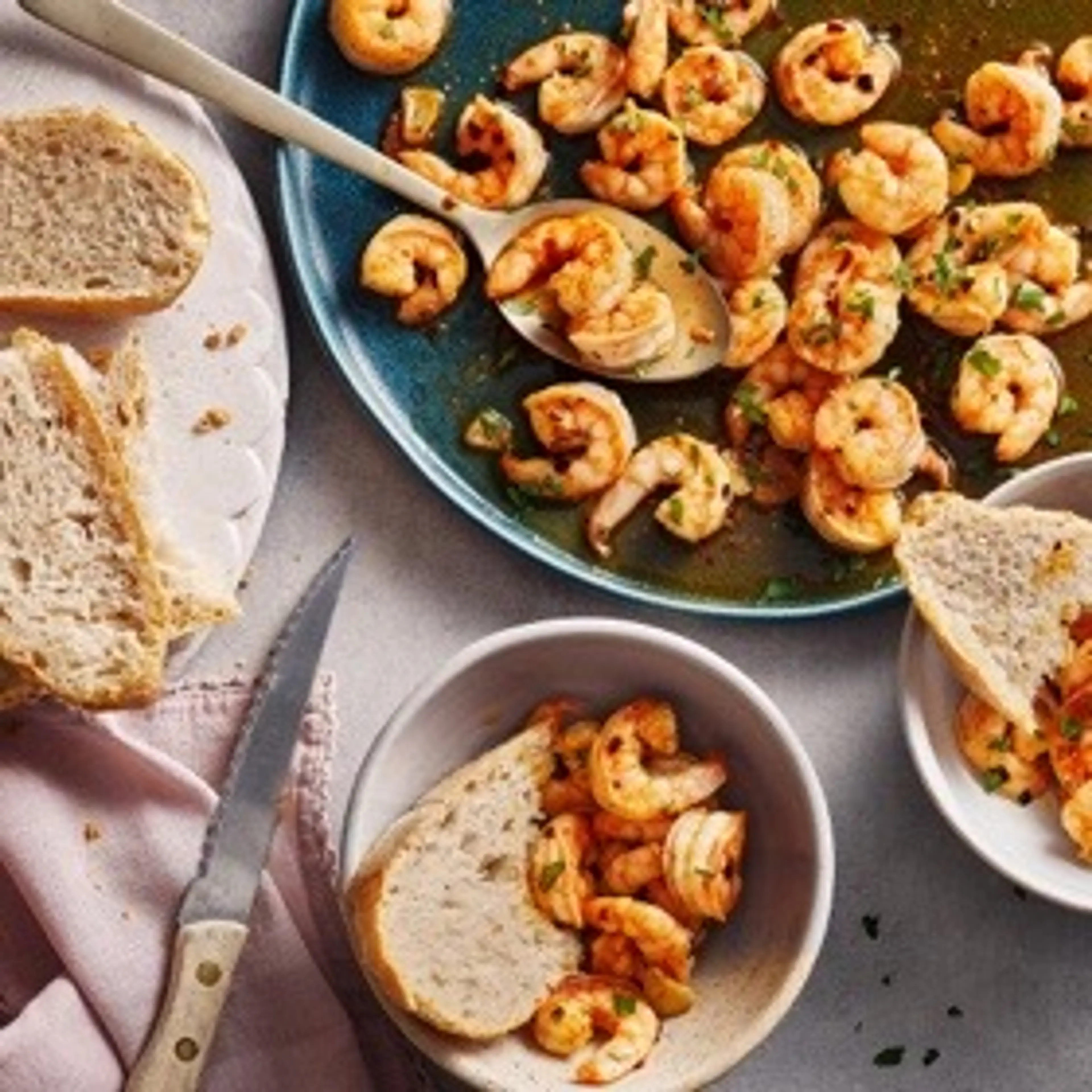 Pil Pil Prawns