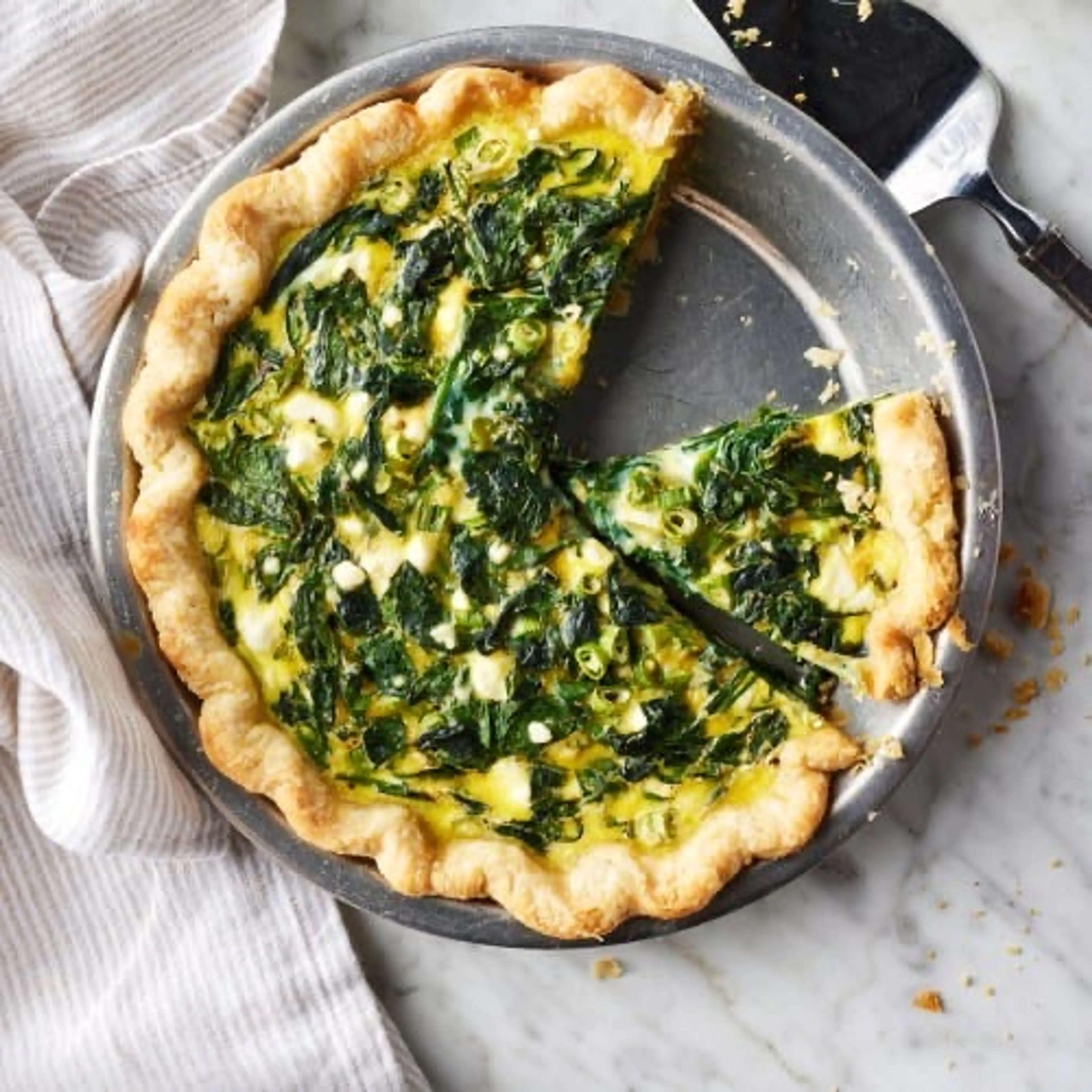 Spinach Quiche