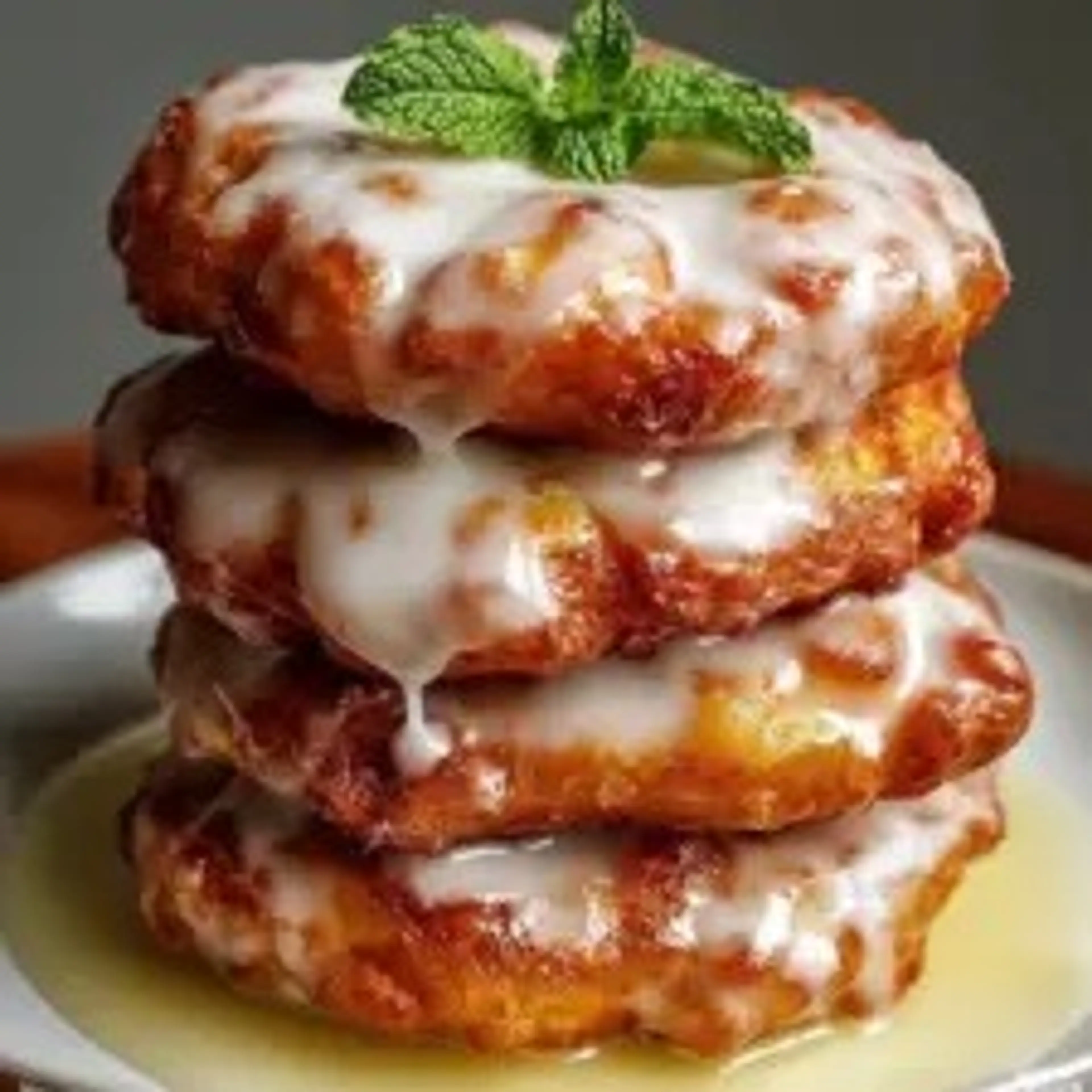Baked Apple Fritters Recipe