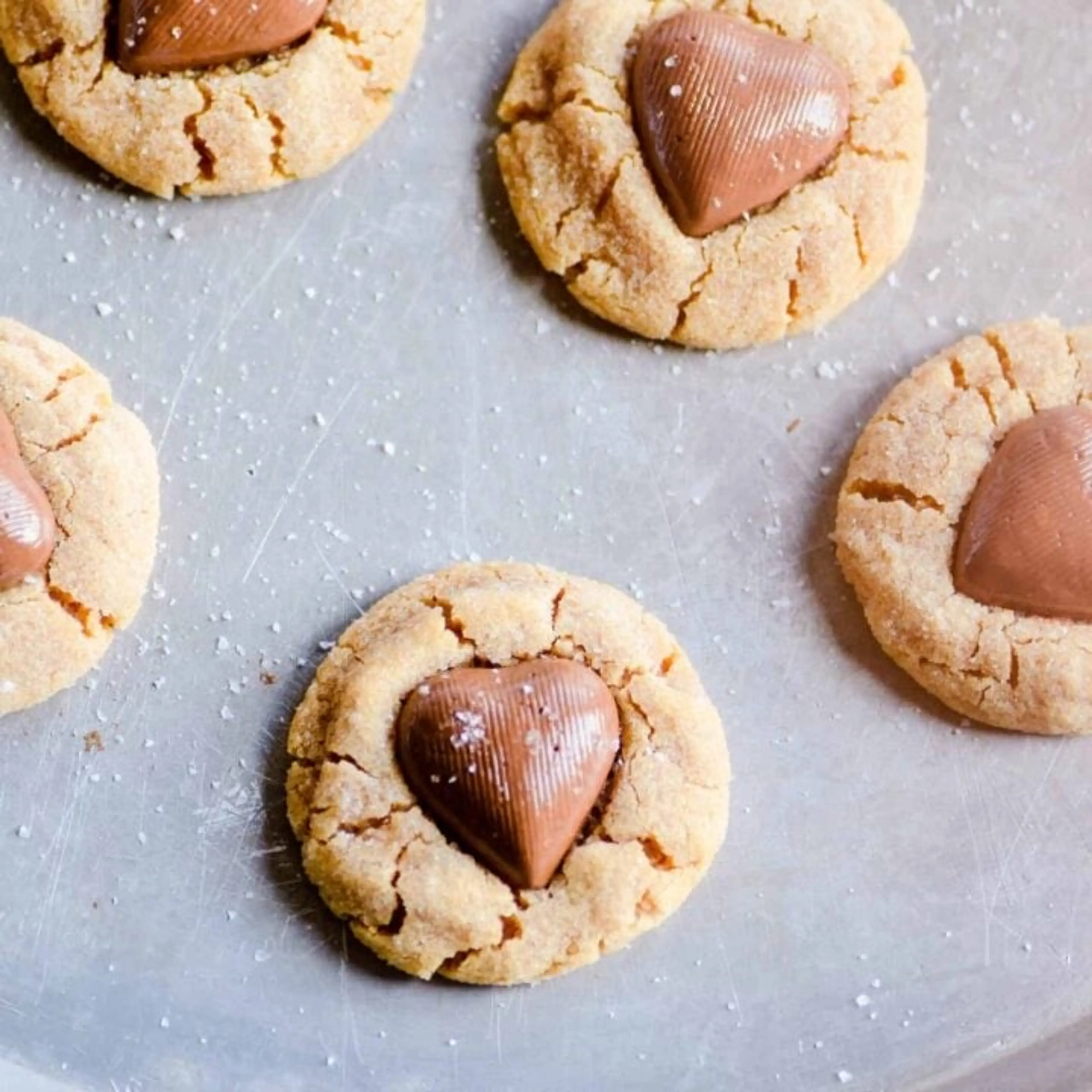 Butterfinger Peanut Butter Blossoms