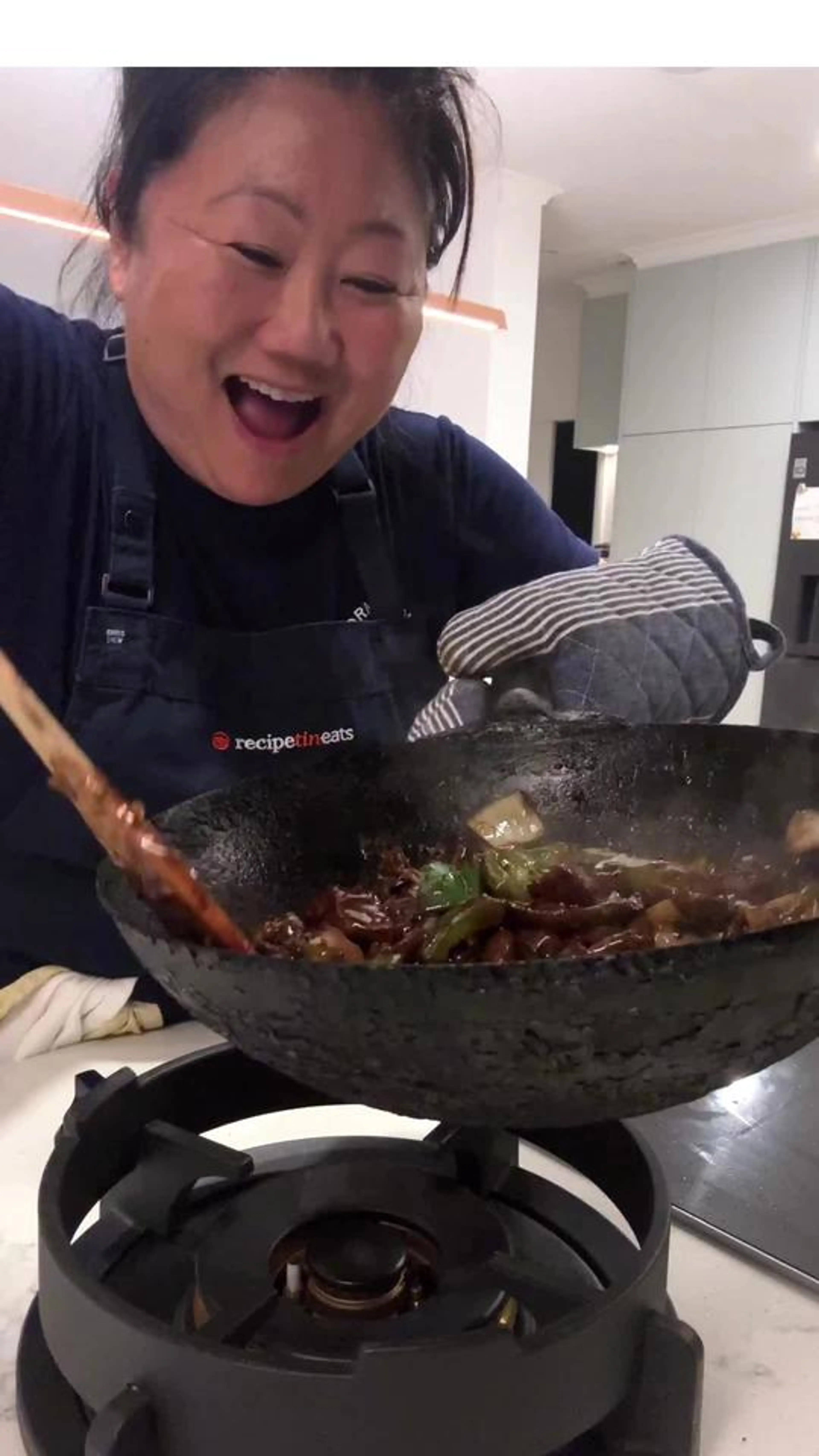 Beef In Black Bean Sauce