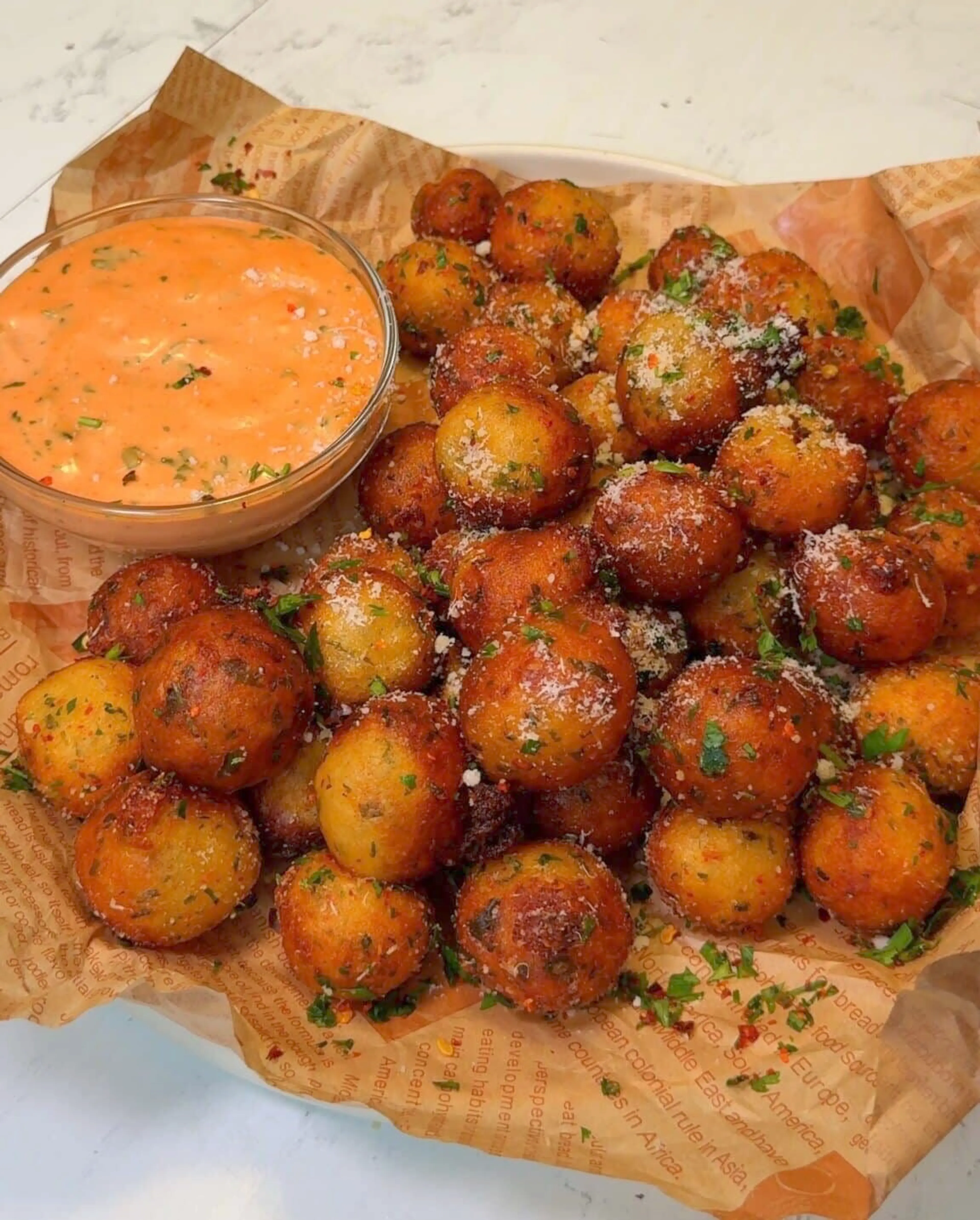 Crispy Potato Balls