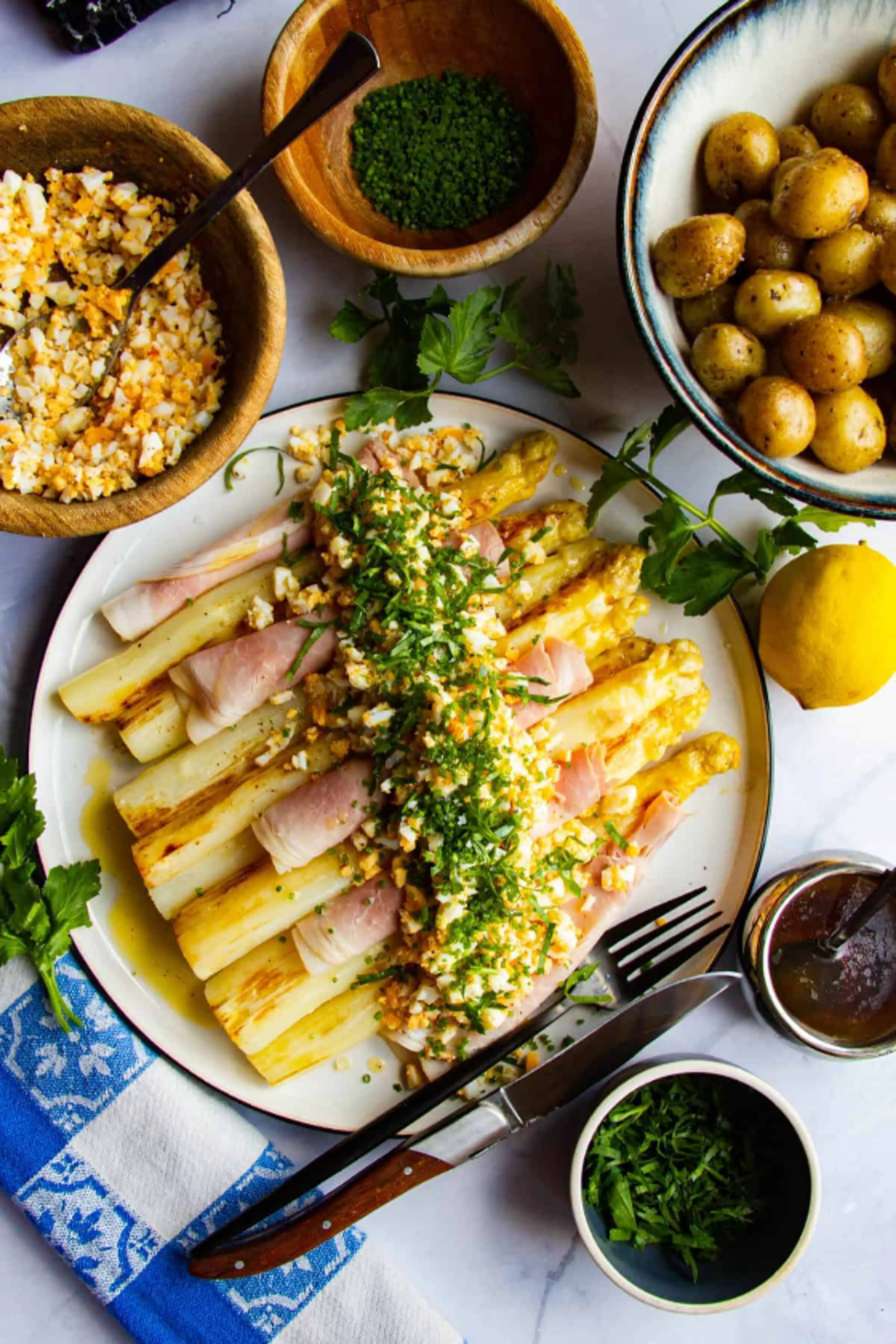A White Asparagus Recipe