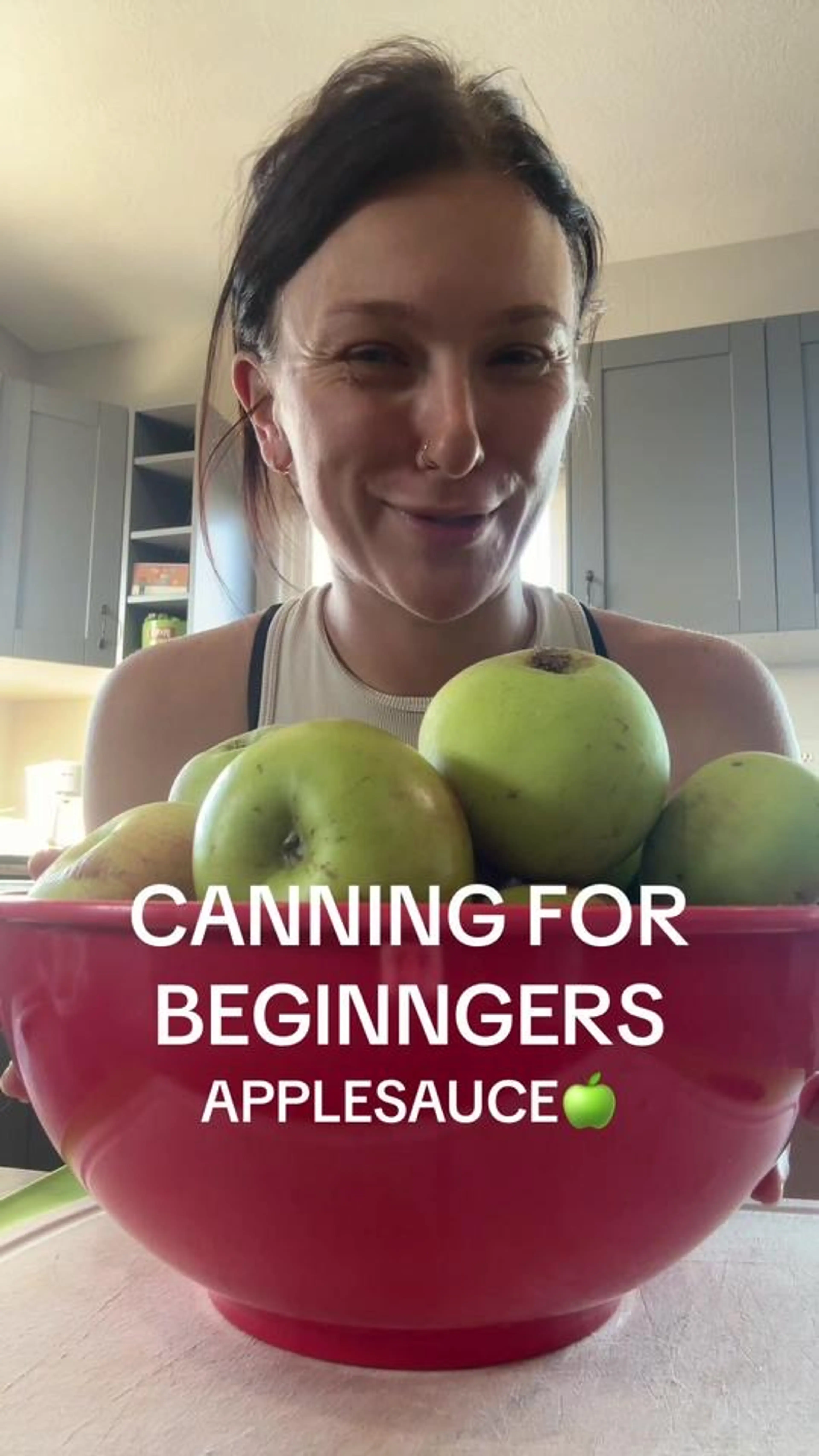 Homemade Canned Applesauce