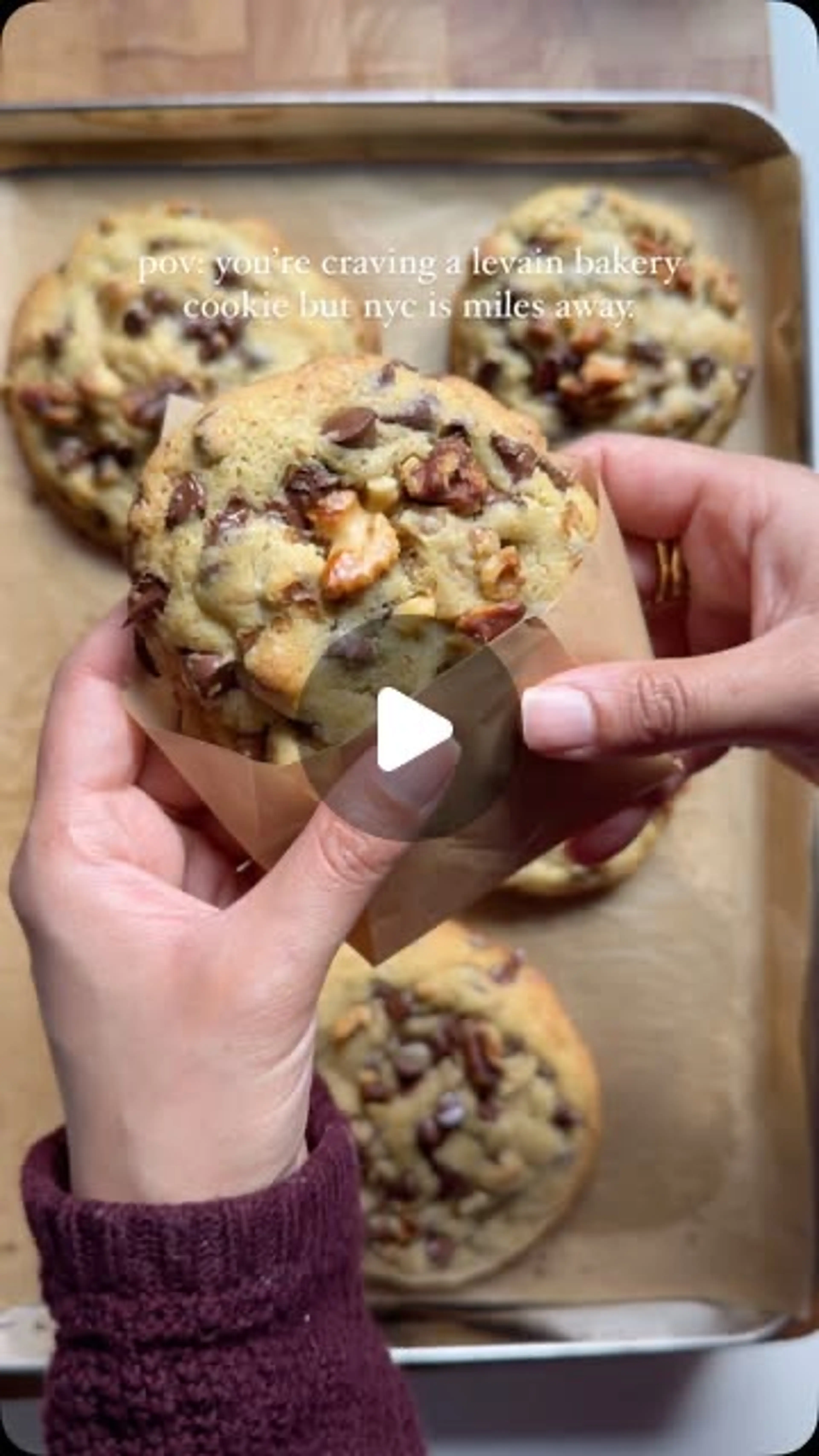 Levain Chocolate Walnut Cookie