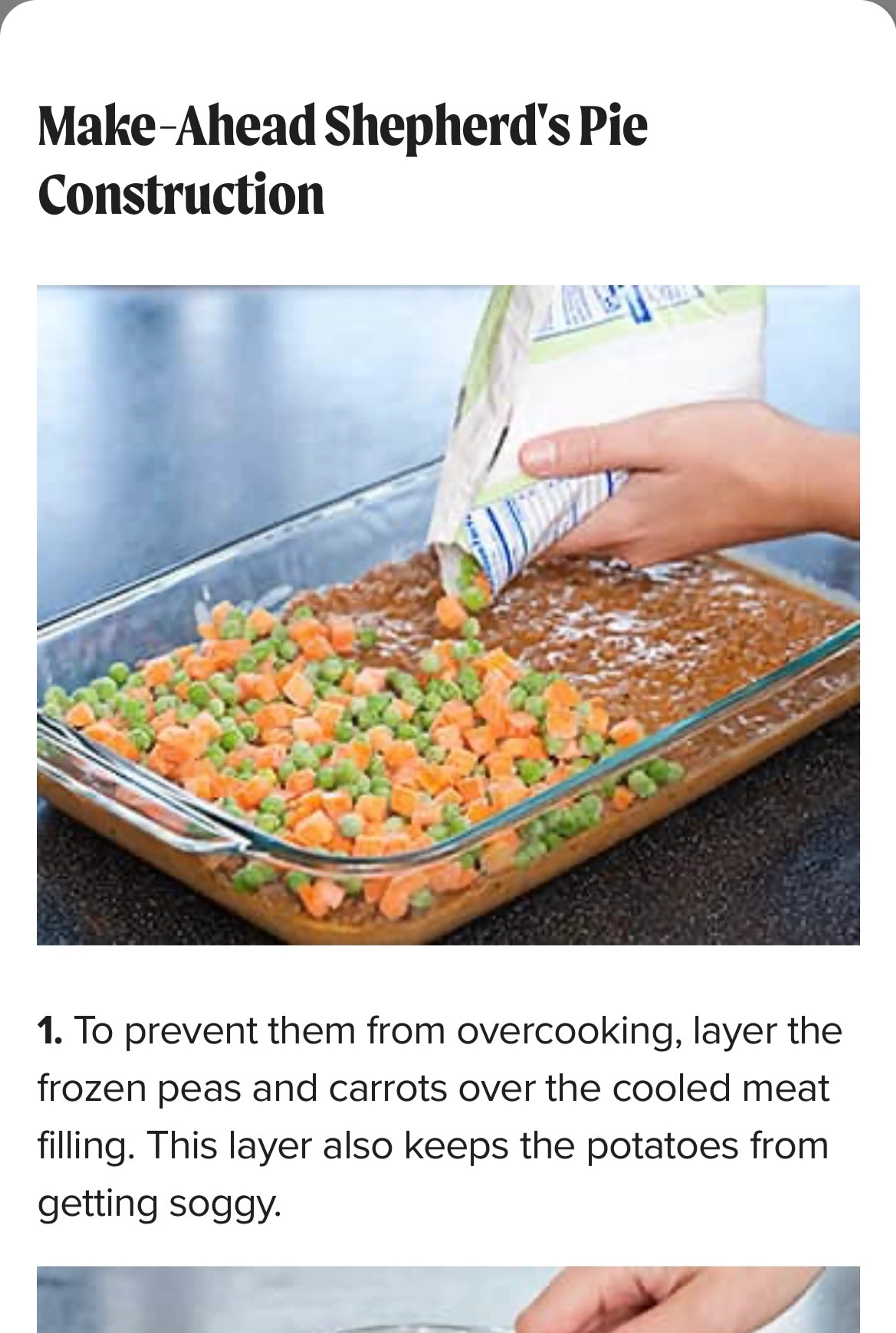Make-Ahead Shepherd's Pie (ATK)