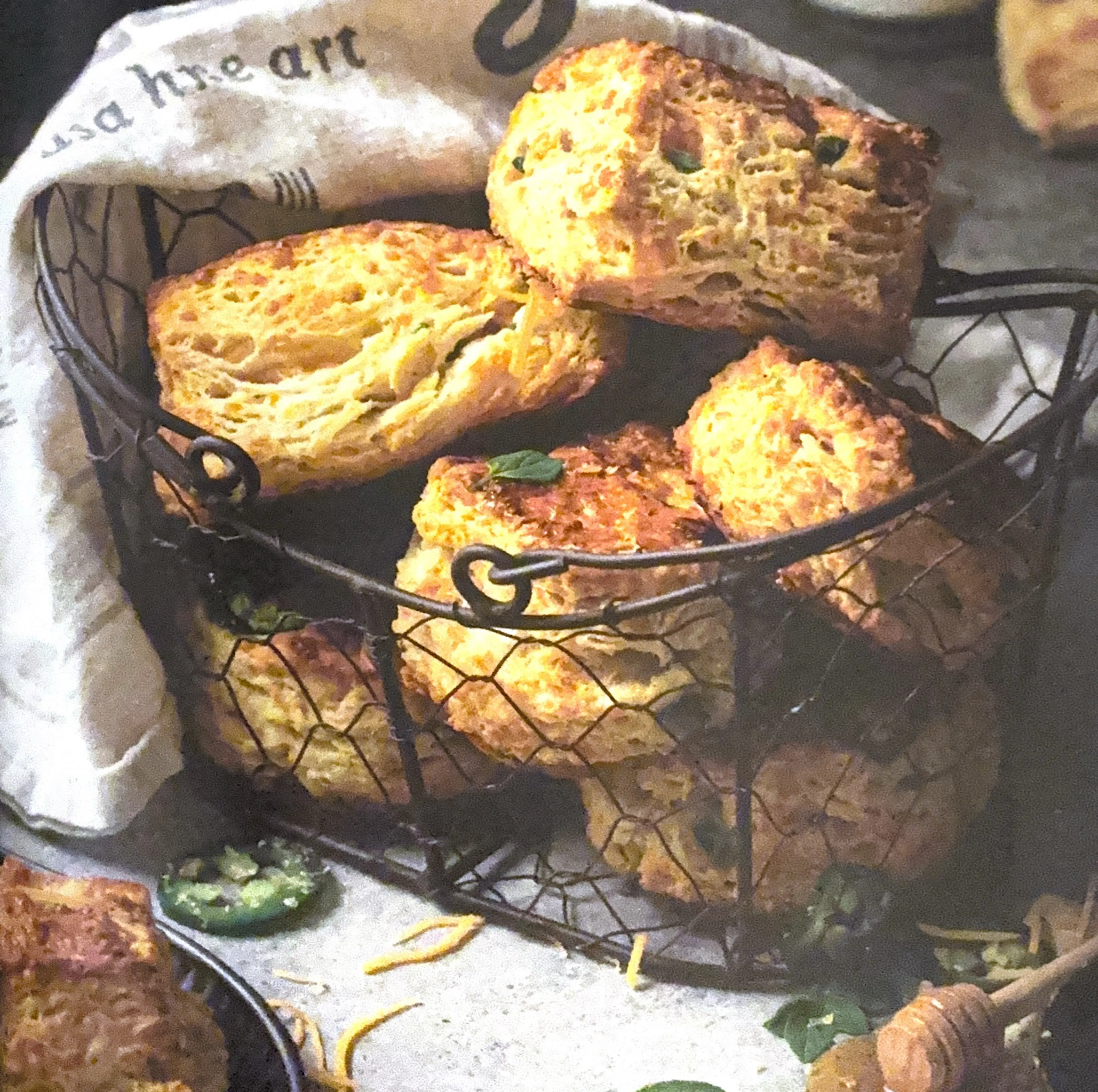 Cheddar-Jalapeño Biscuits