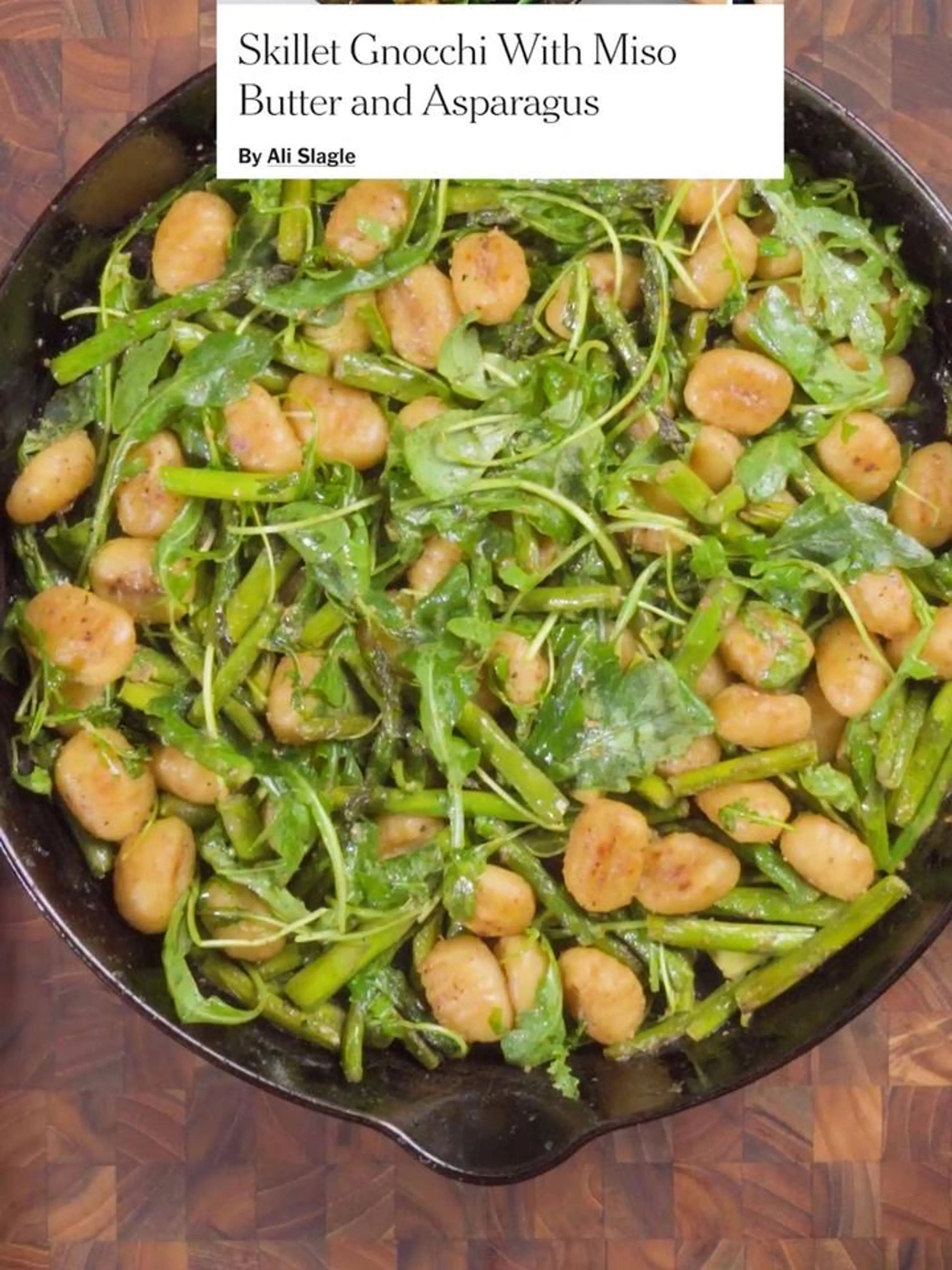 NYT 15 Min Skillet Gnocchi
