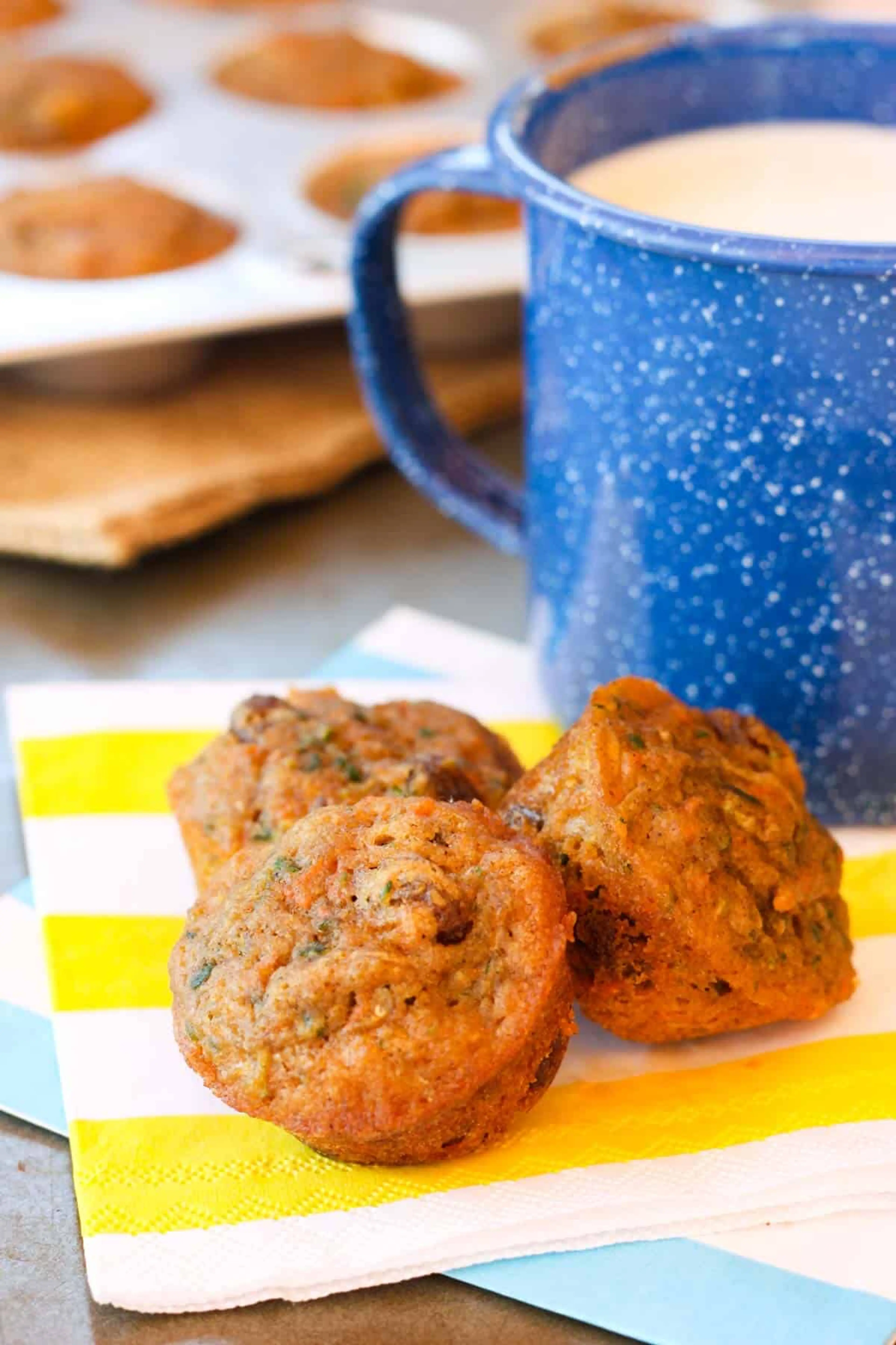 Carrot Zucchini Muffins